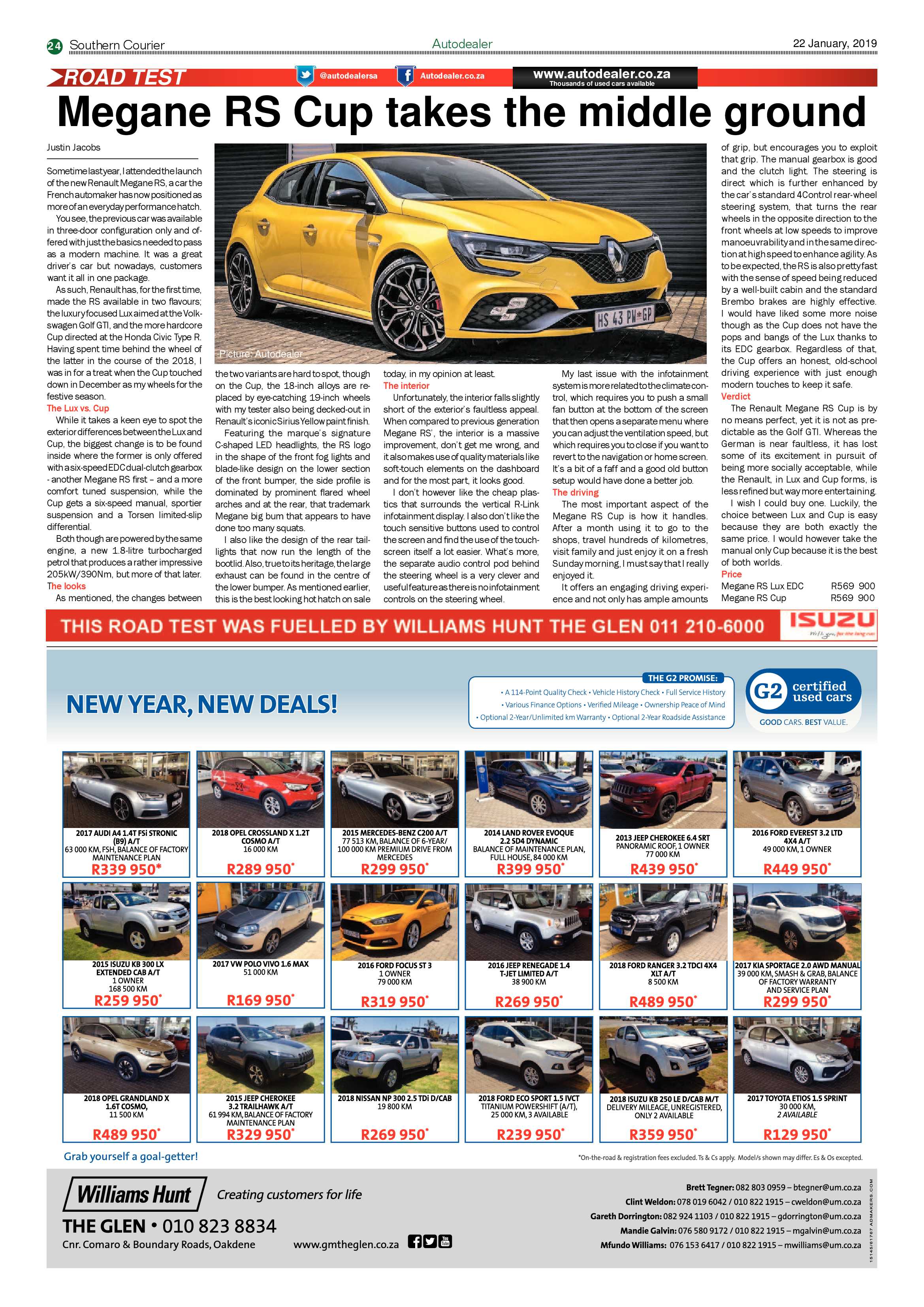 Southern Courier 22 January 2019 page 24