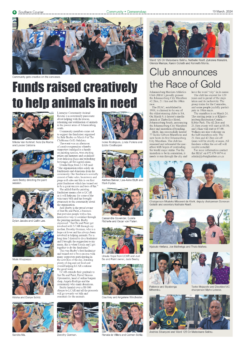 Southern Courier 22 March 2024 page 6