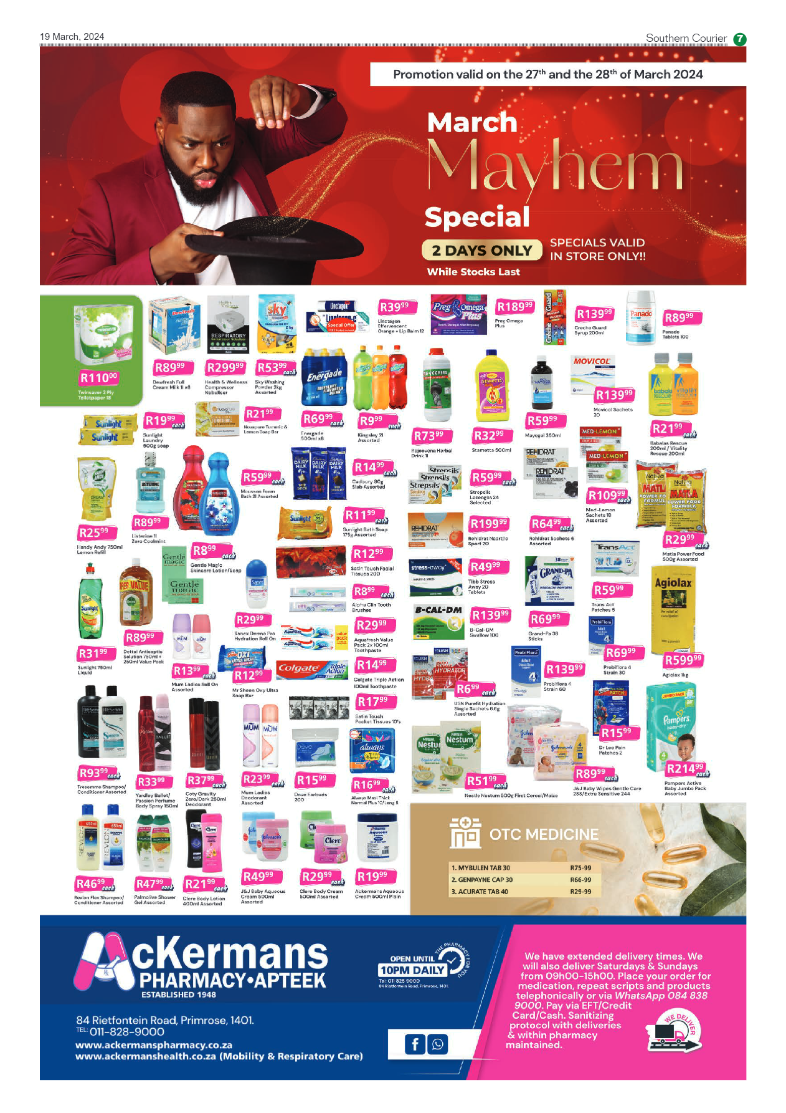 Southern Courier 22 March 2024 page 7