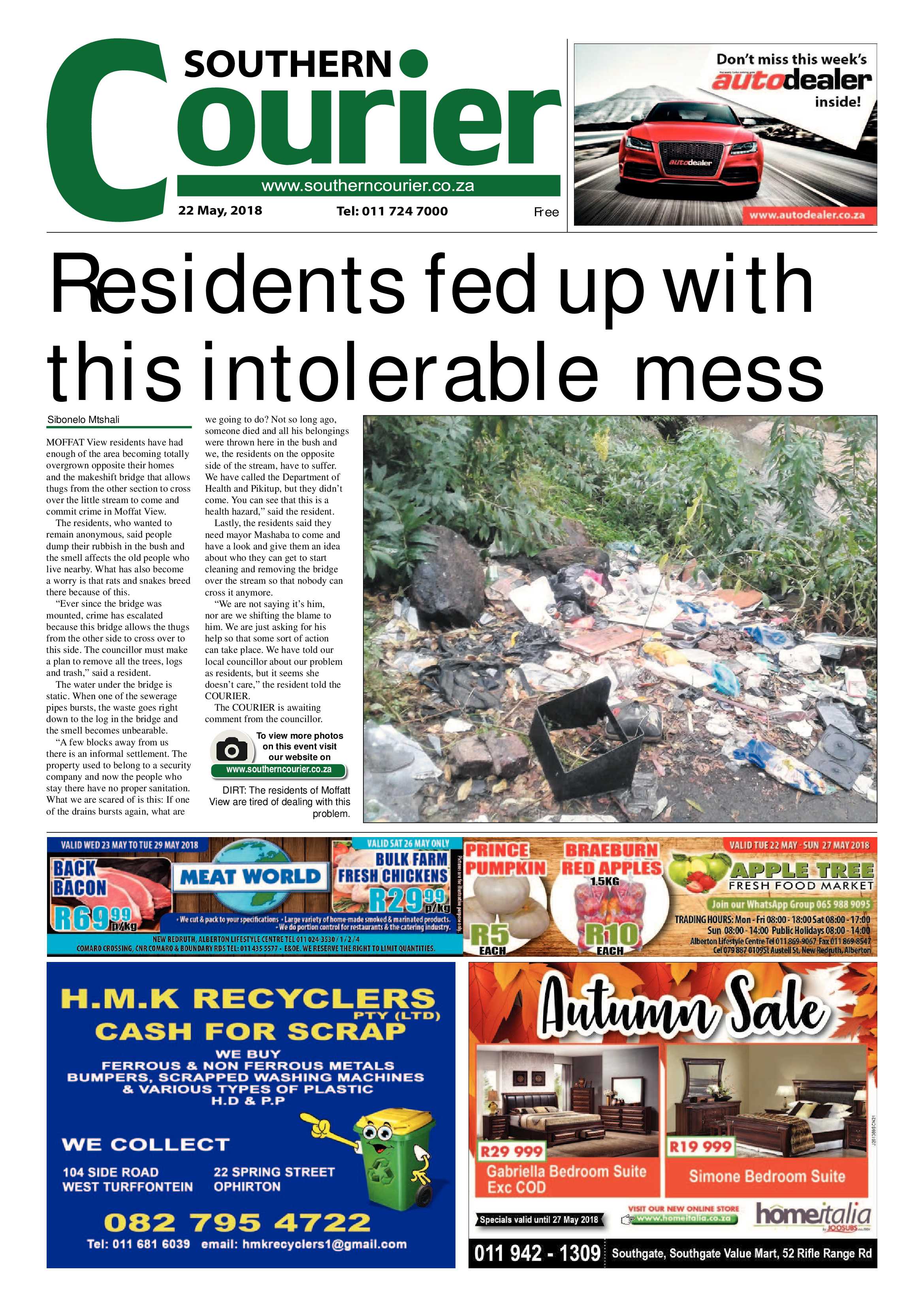 Southern Courier 22 May 2018 page 3