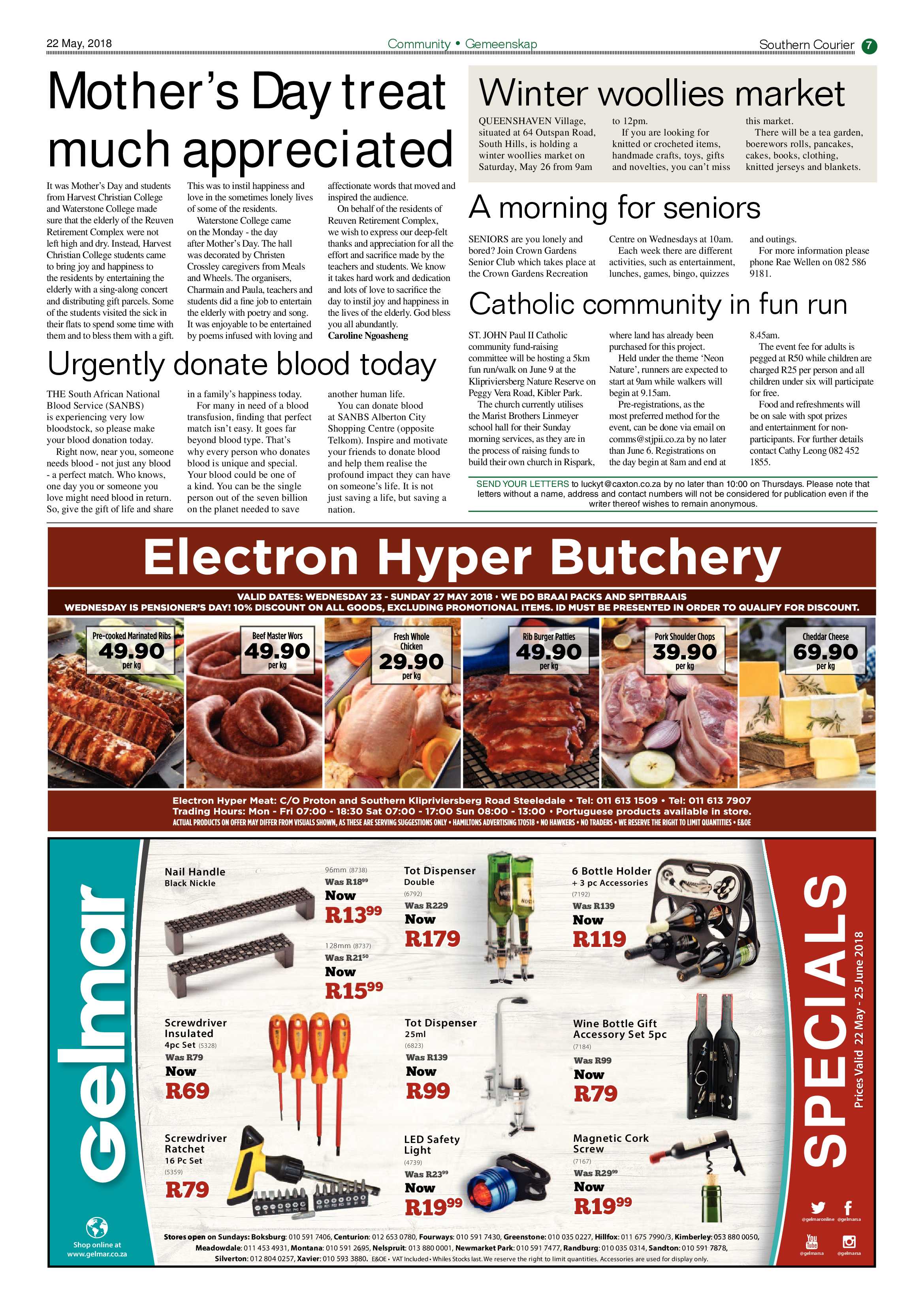 Southern Courier 22 May 2018 page 9