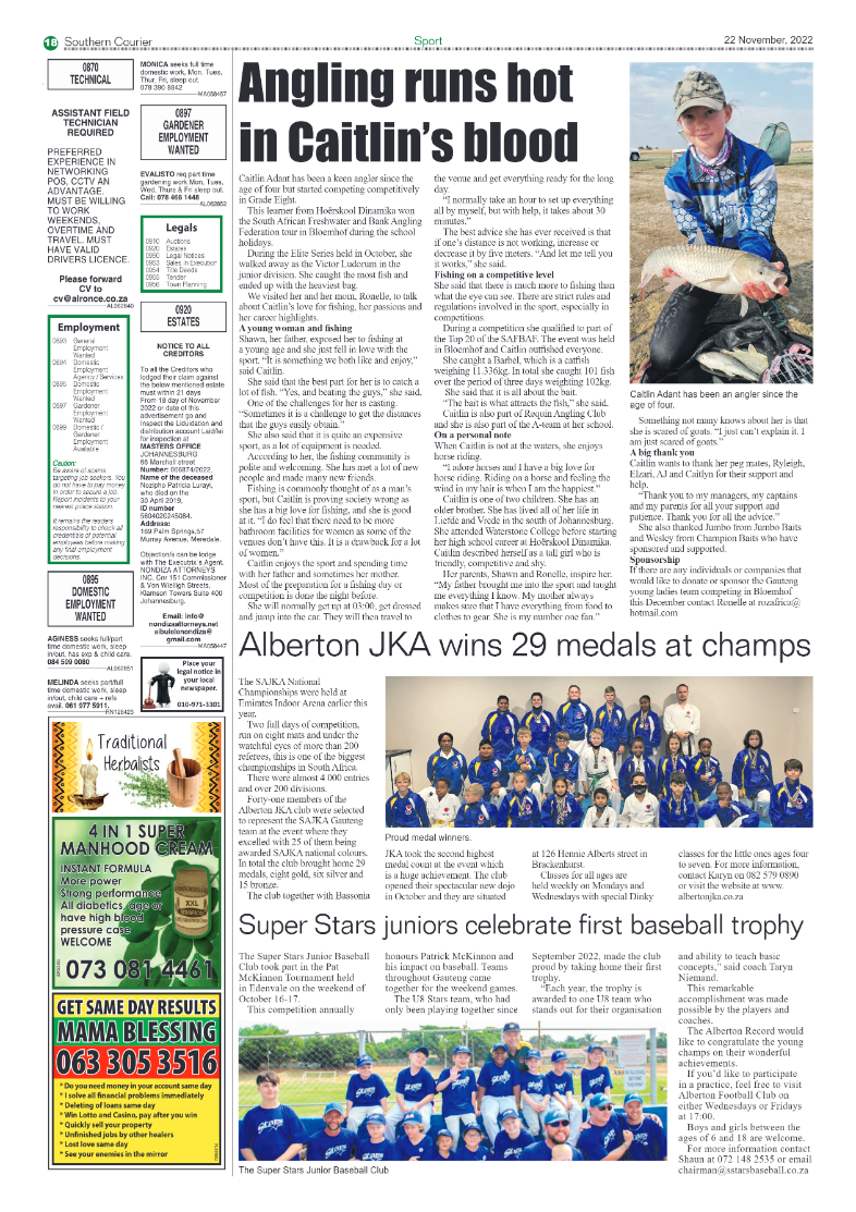 Southern Courier 22 Nov 2022 page 18