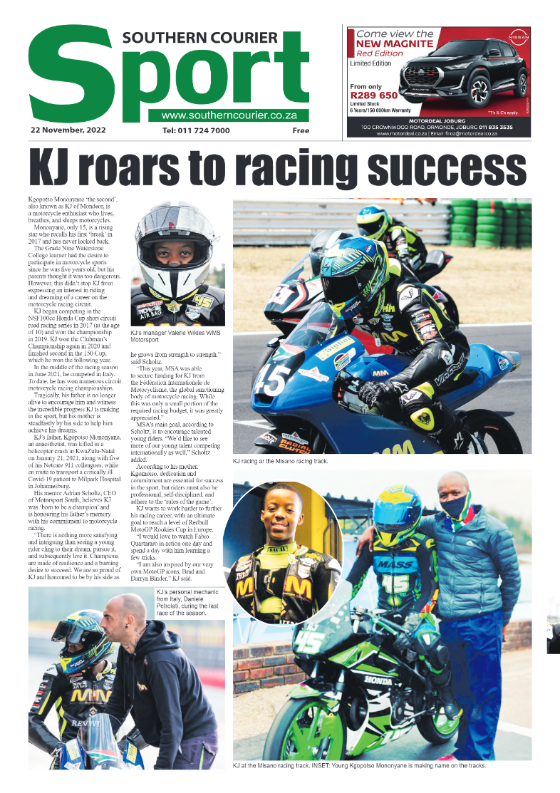 Southern Courier 22 Nov 2022 page 20