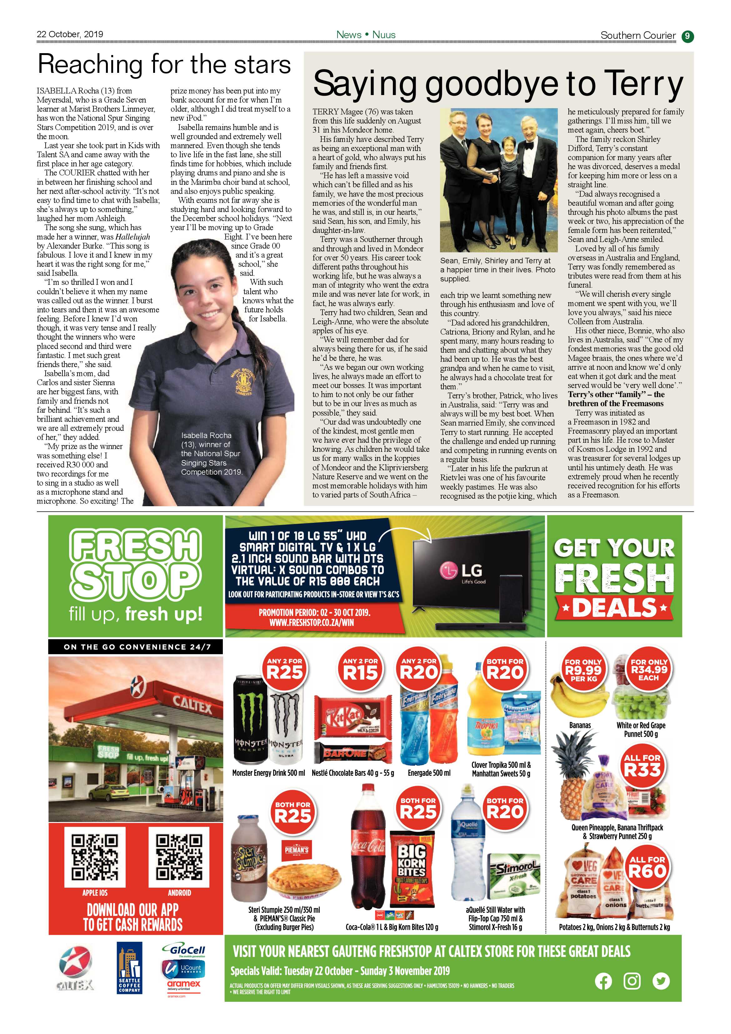 Southern Courier 22 October 2019 page 9