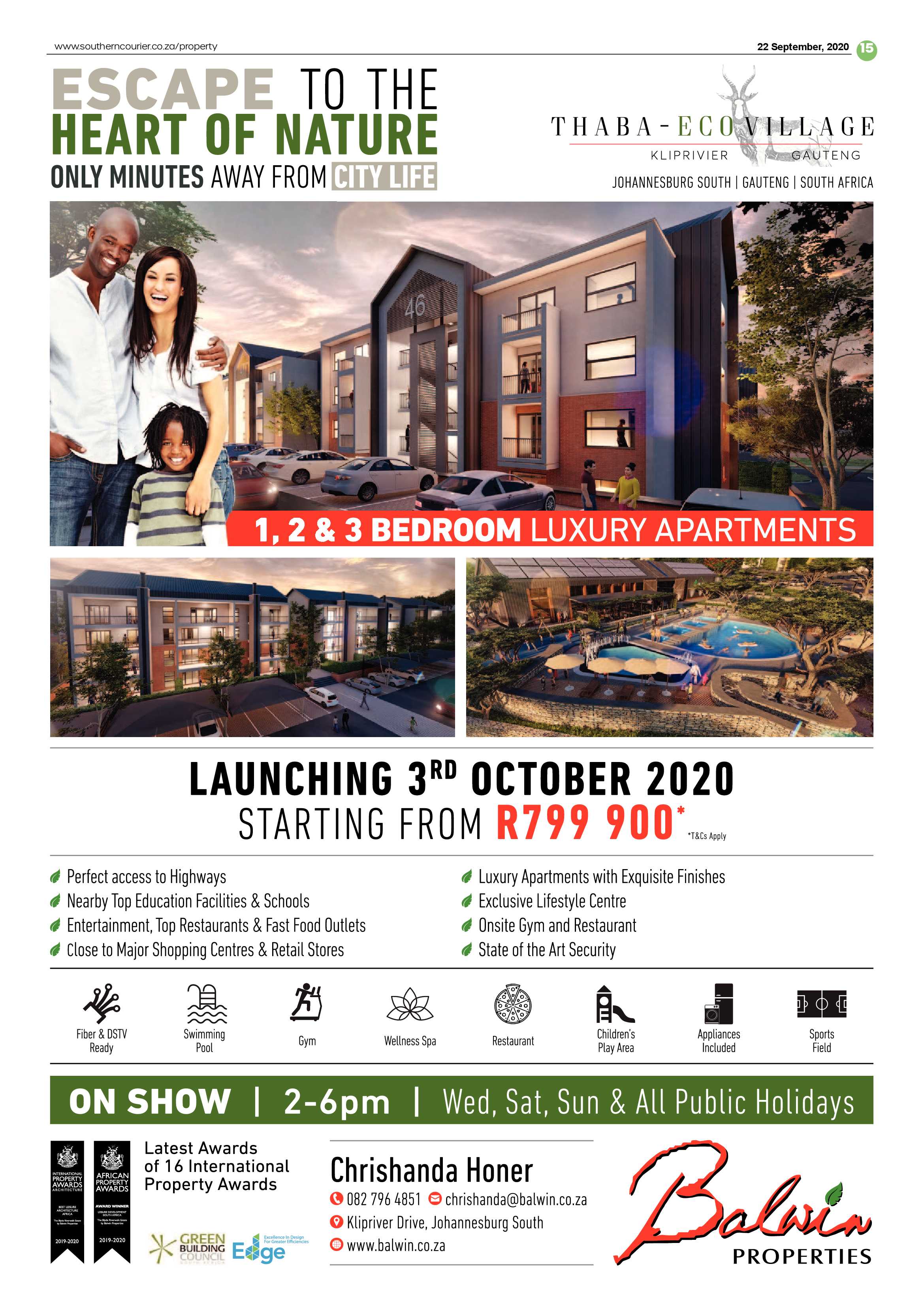Southern Courier 22 September 2020 page 15