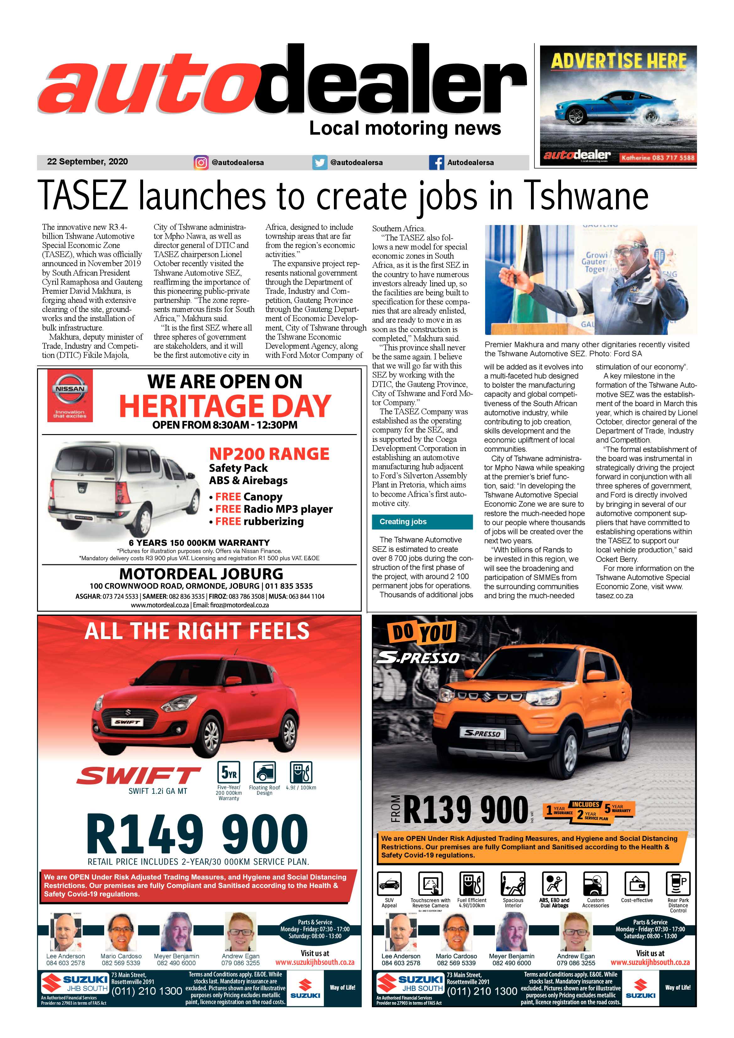 Southern Courier 22 September 2020 page 16