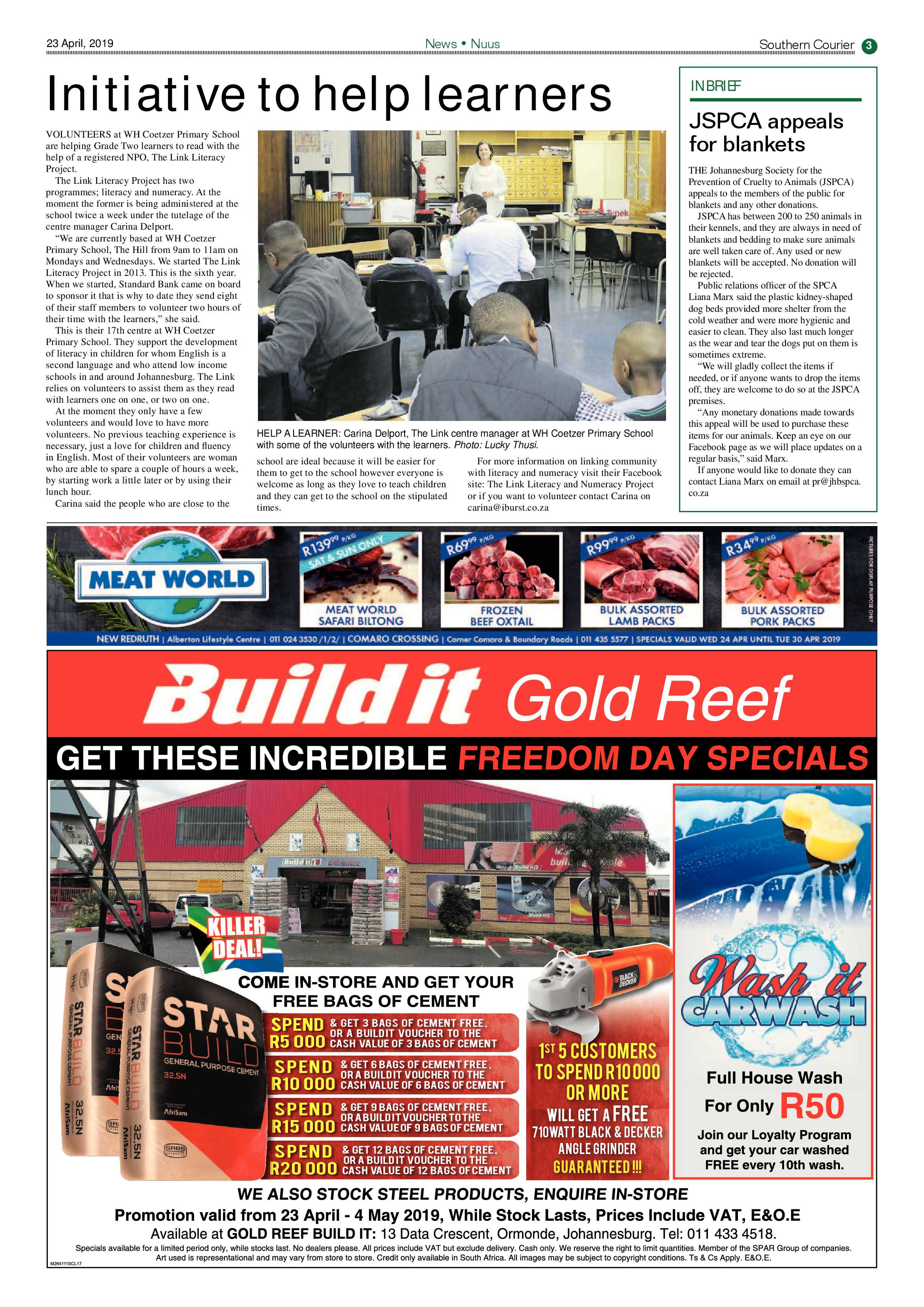 Southern Courier 23 April 2019 page 3