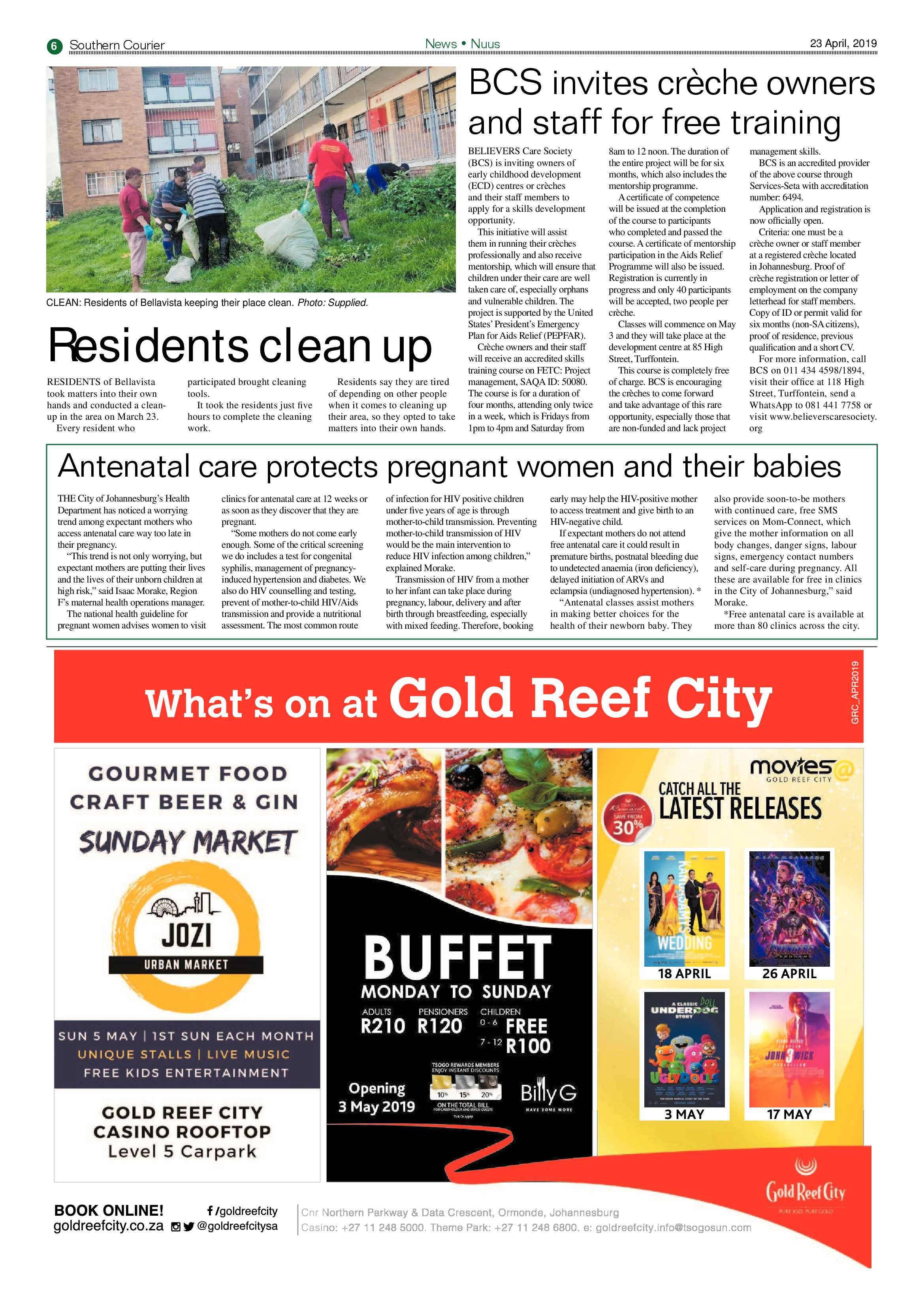 Southern Courier 23 April 2019 page 6