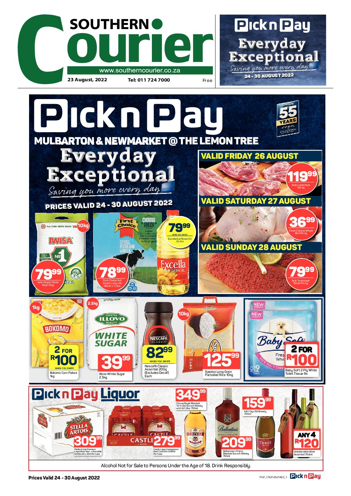 Southern Courier 23 Aug 2022 page 1