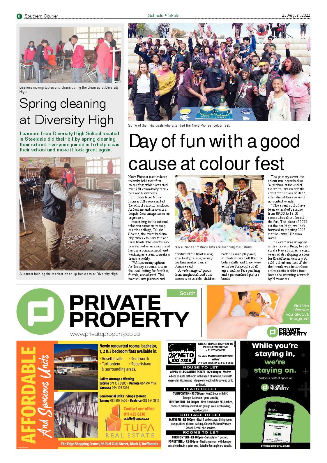 Southern Courier 23 Aug 2022 page 10