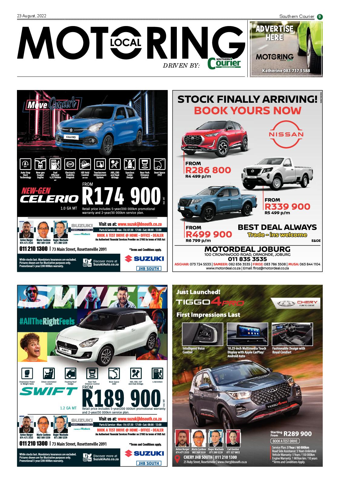 Southern Courier 23 Aug 2022 page 11