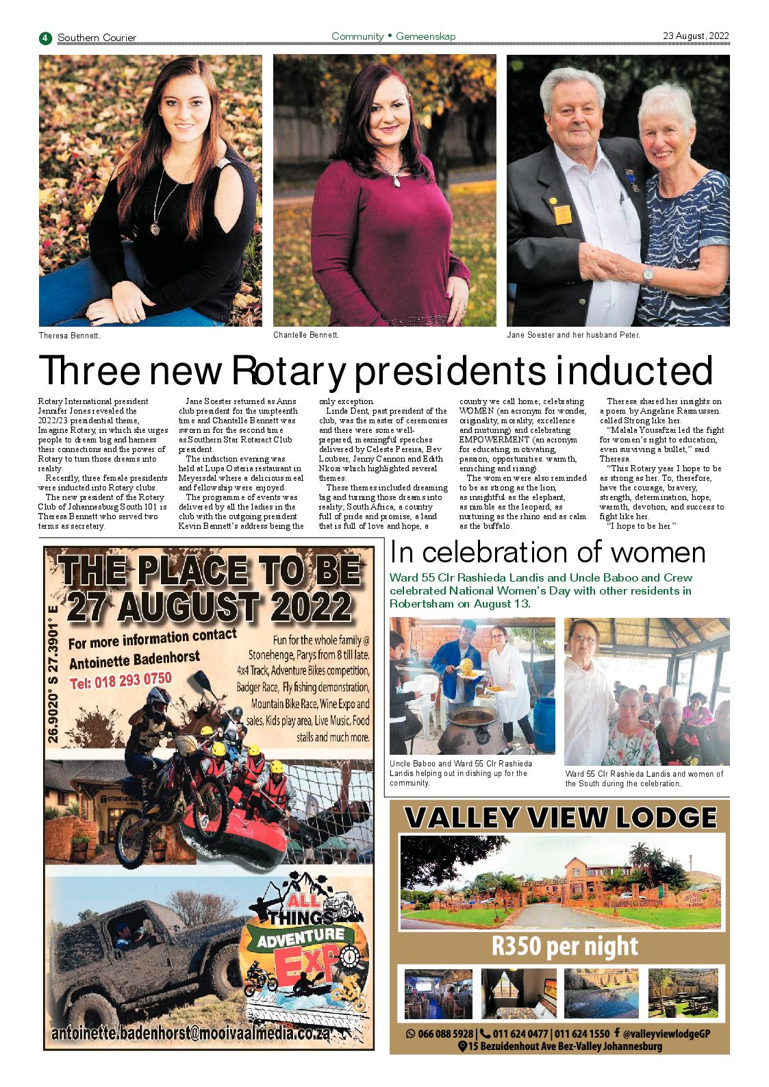 Southern Courier 23 Aug 2022 page 6