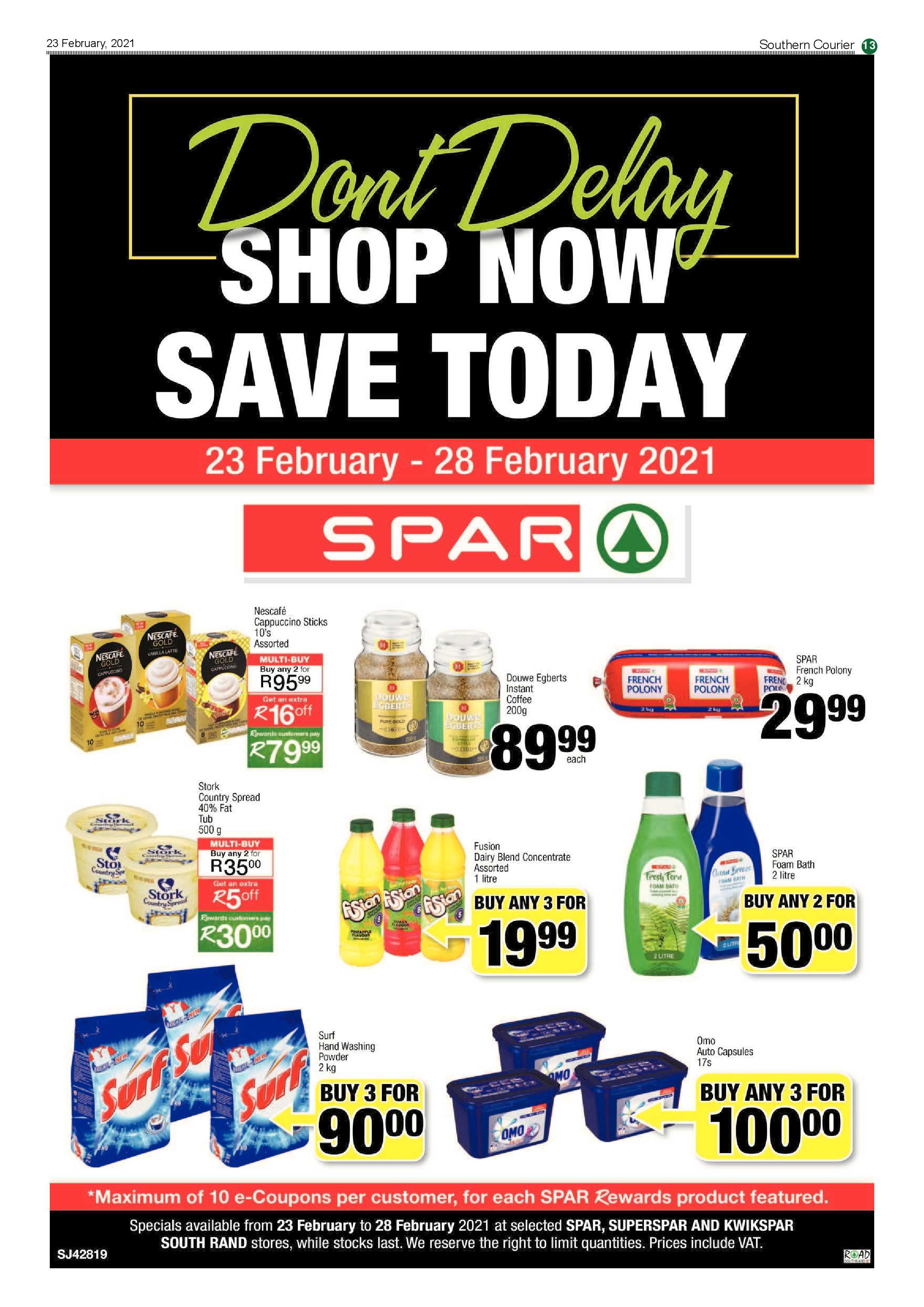 Southern Courier 23 February 2021 page 13