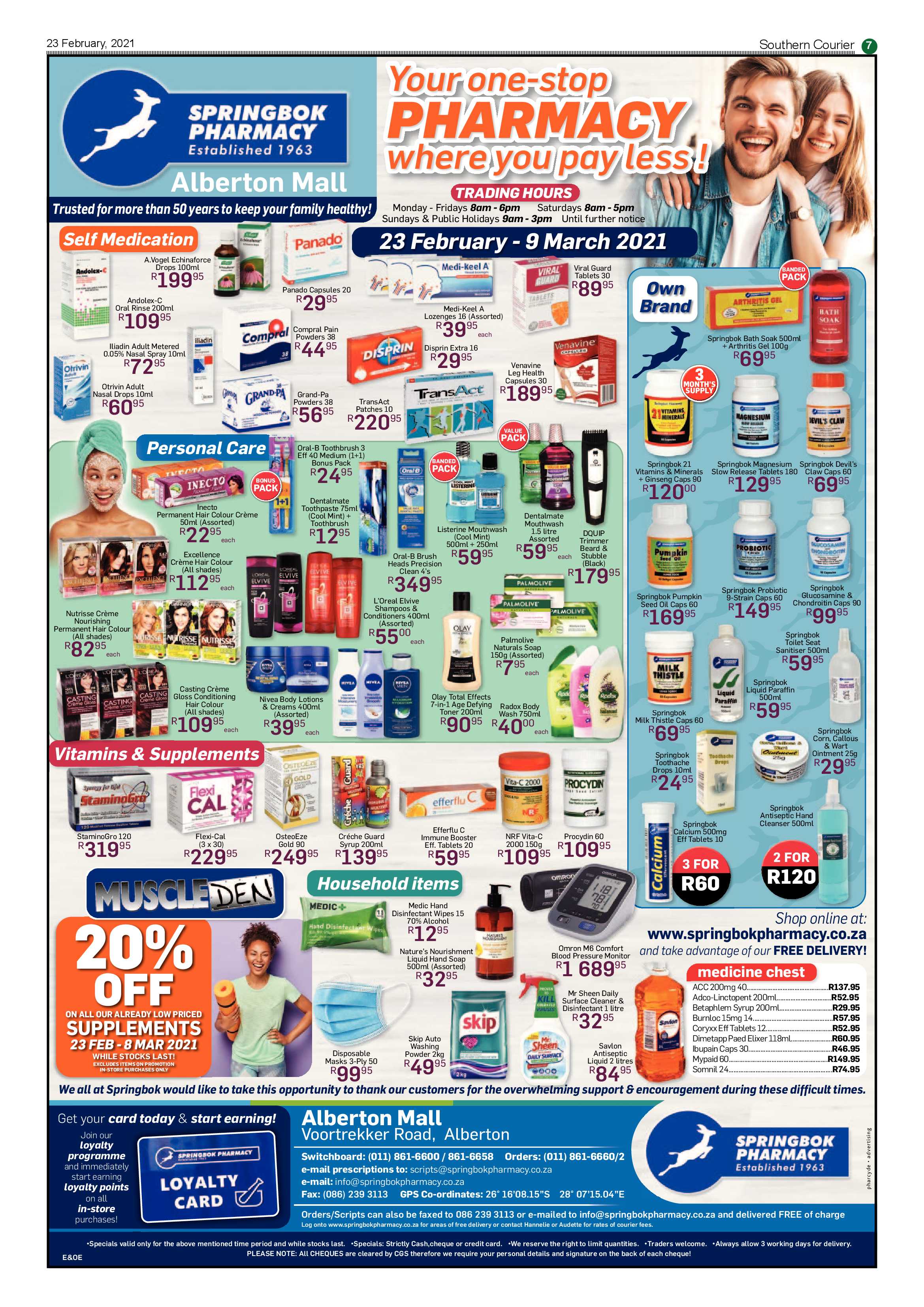 Southern Courier 23 February 2021 page 7