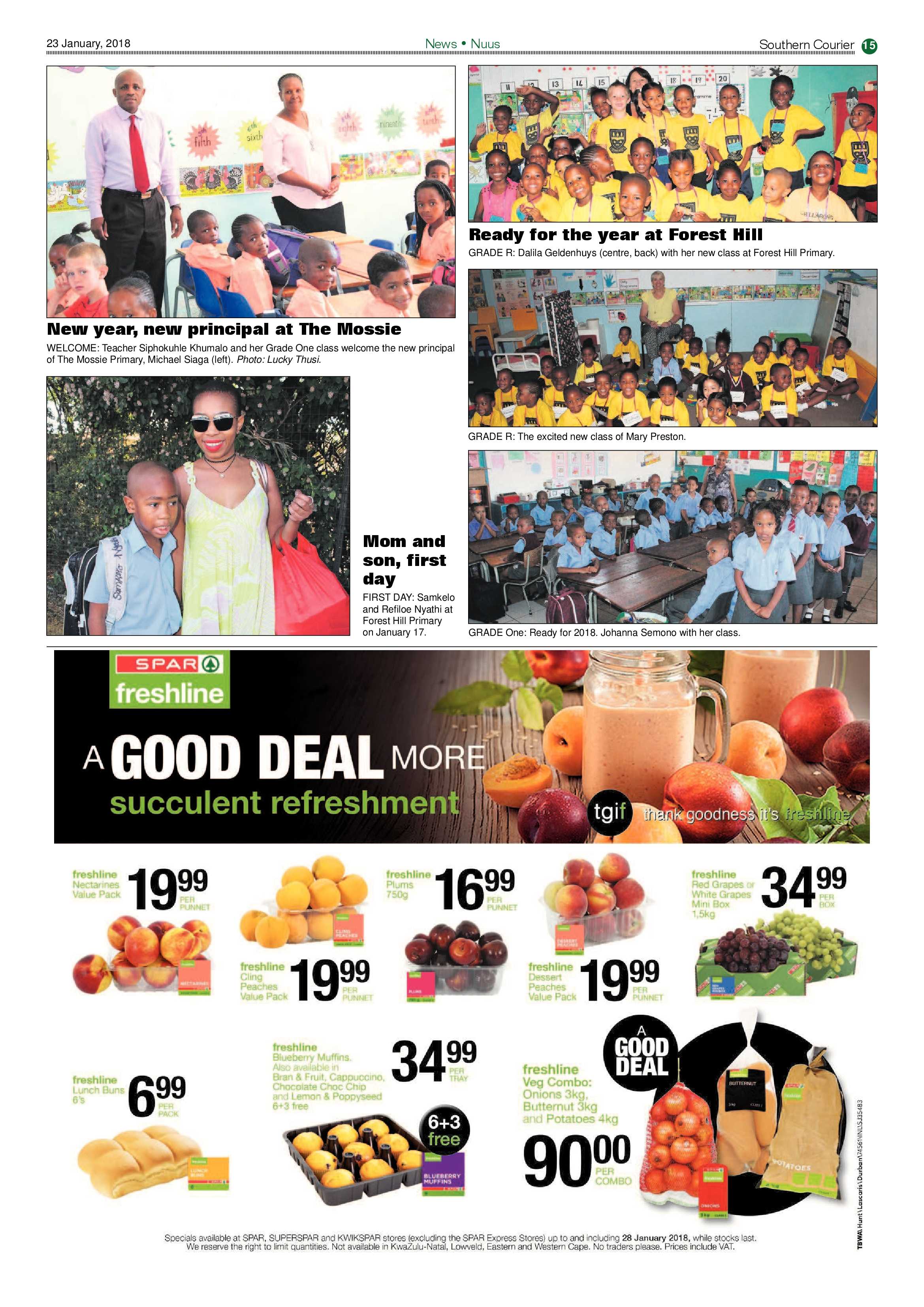 Southern Courier 23 January 2018 page 15