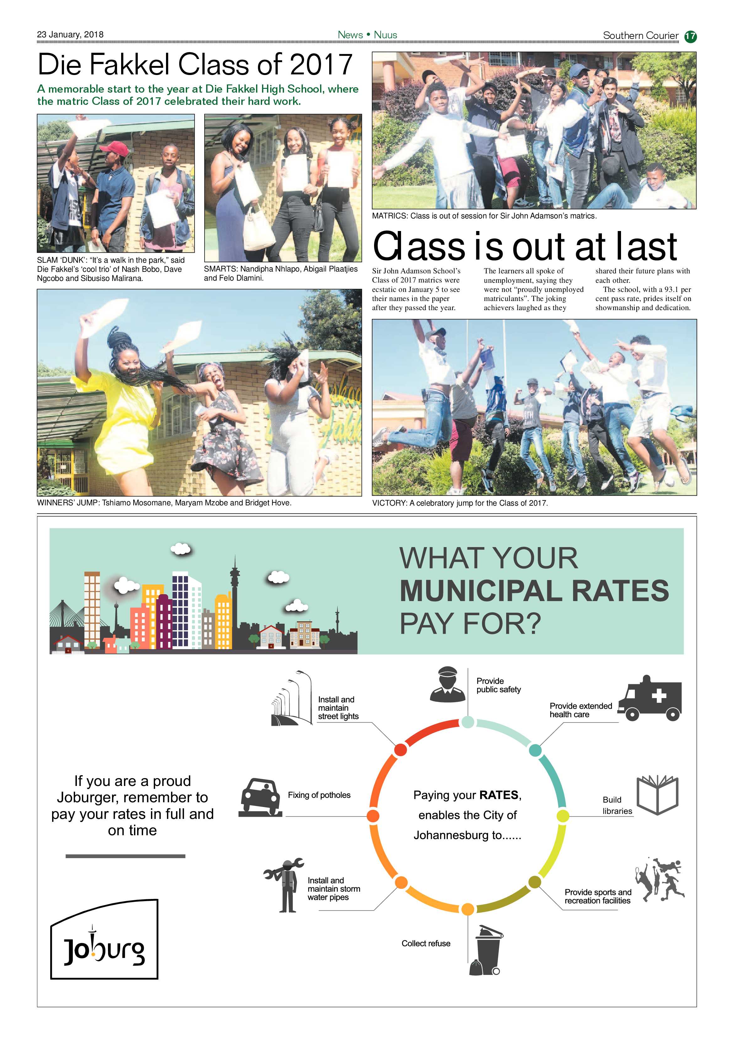 Southern Courier 23 January 2018 page 17