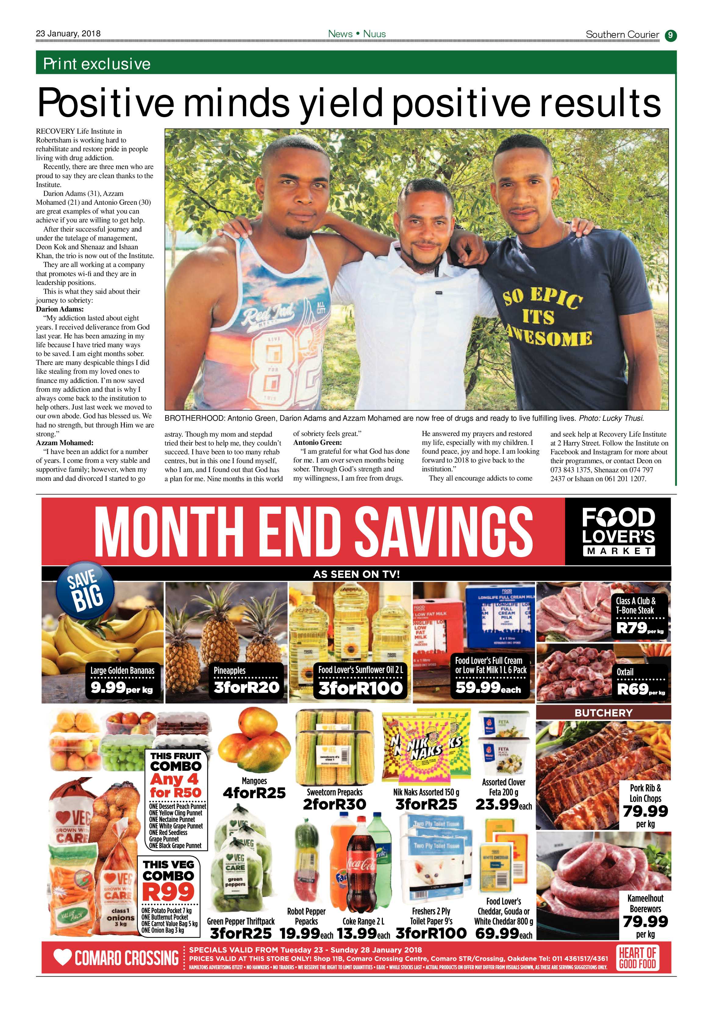 Southern Courier 23 January 2018 page 9