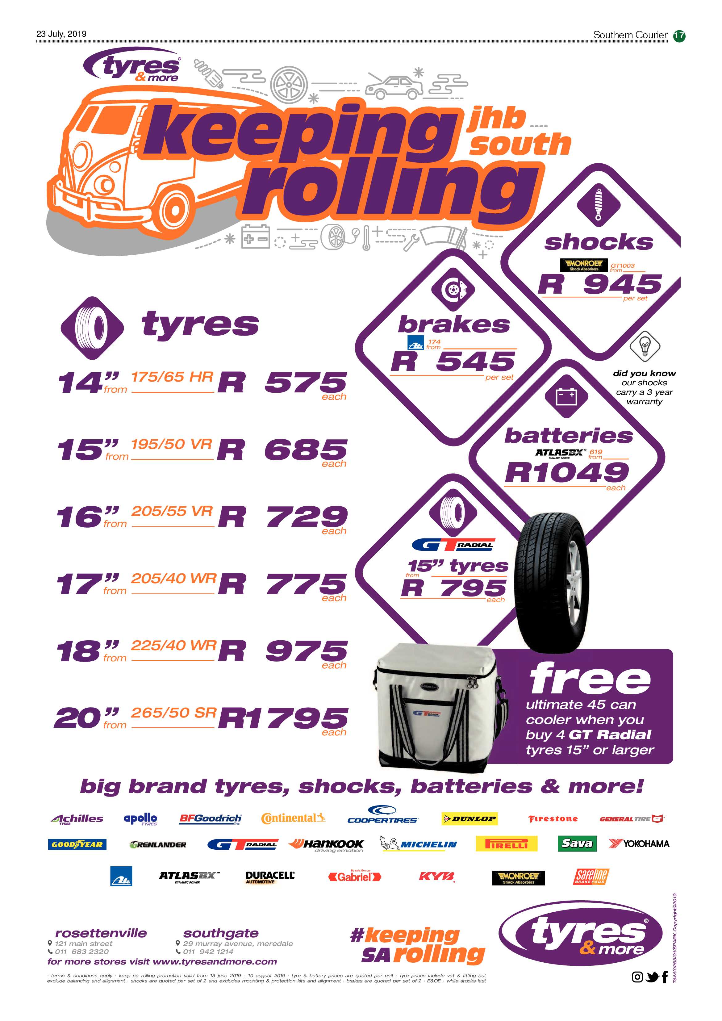 Southern Courier 23 July 2019 page 17