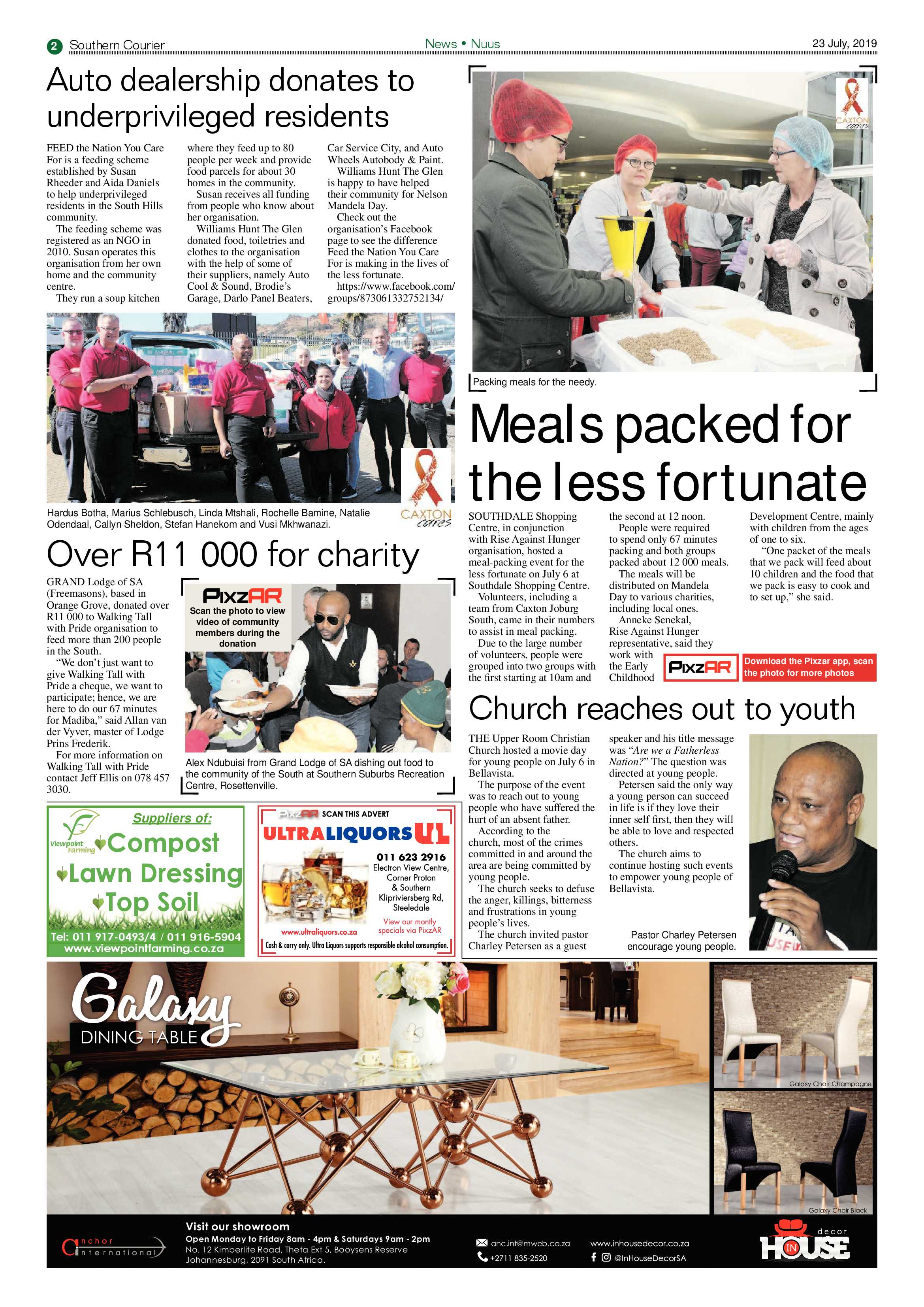 Southern Courier 23 July 2019 page 2