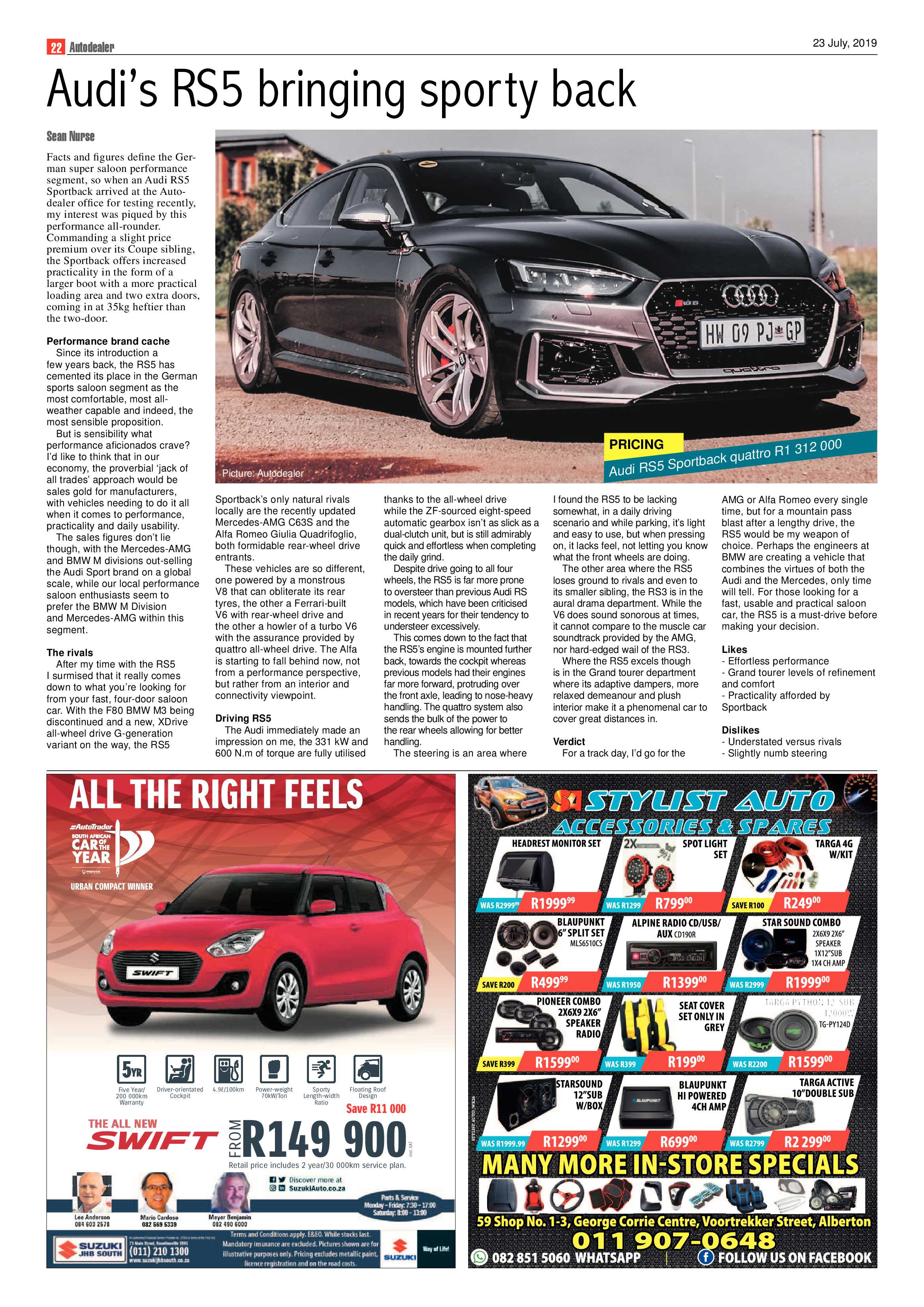 Southern Courier 23 July 2019 page 22