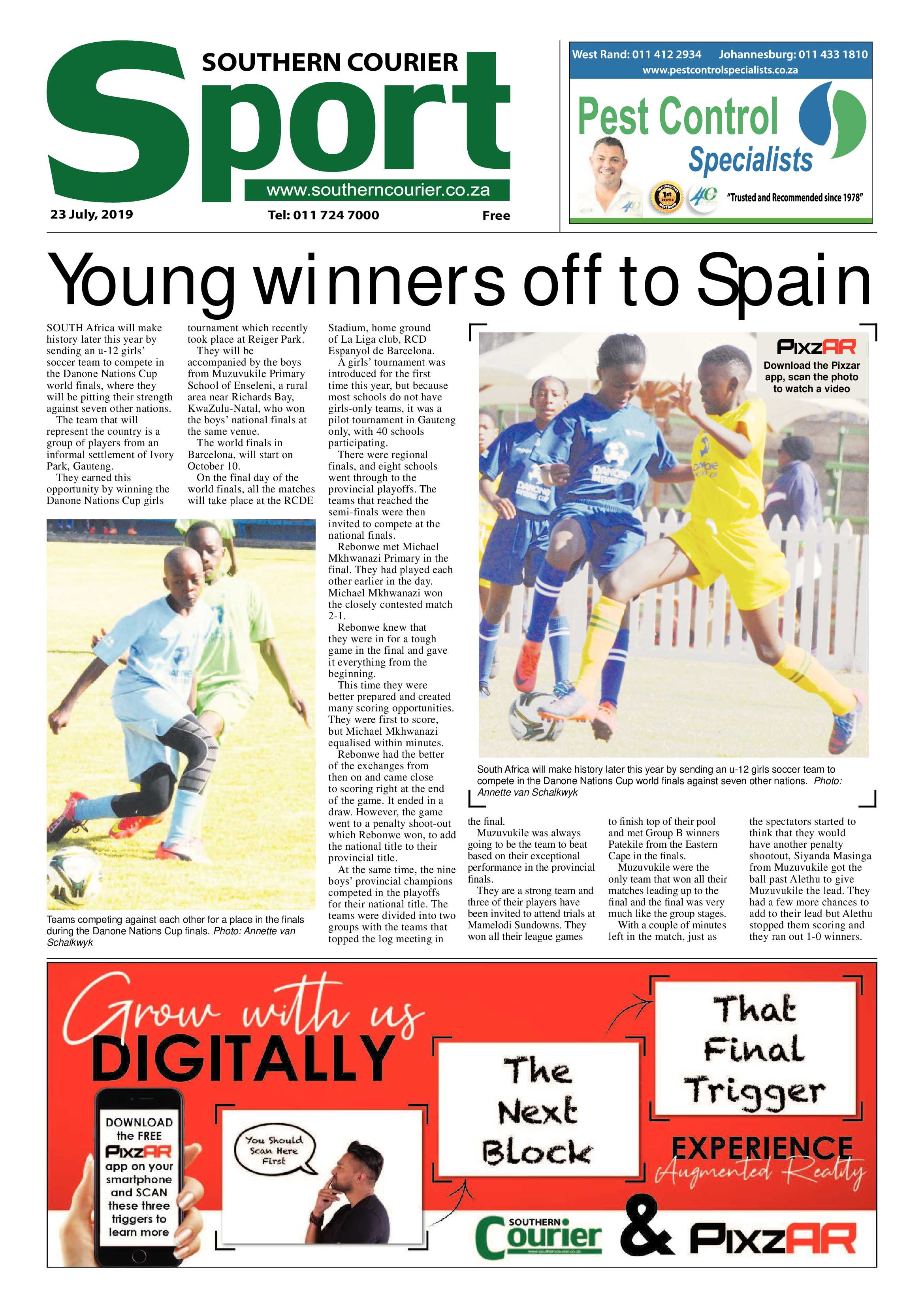 Southern Courier 23 July 2019 page 28