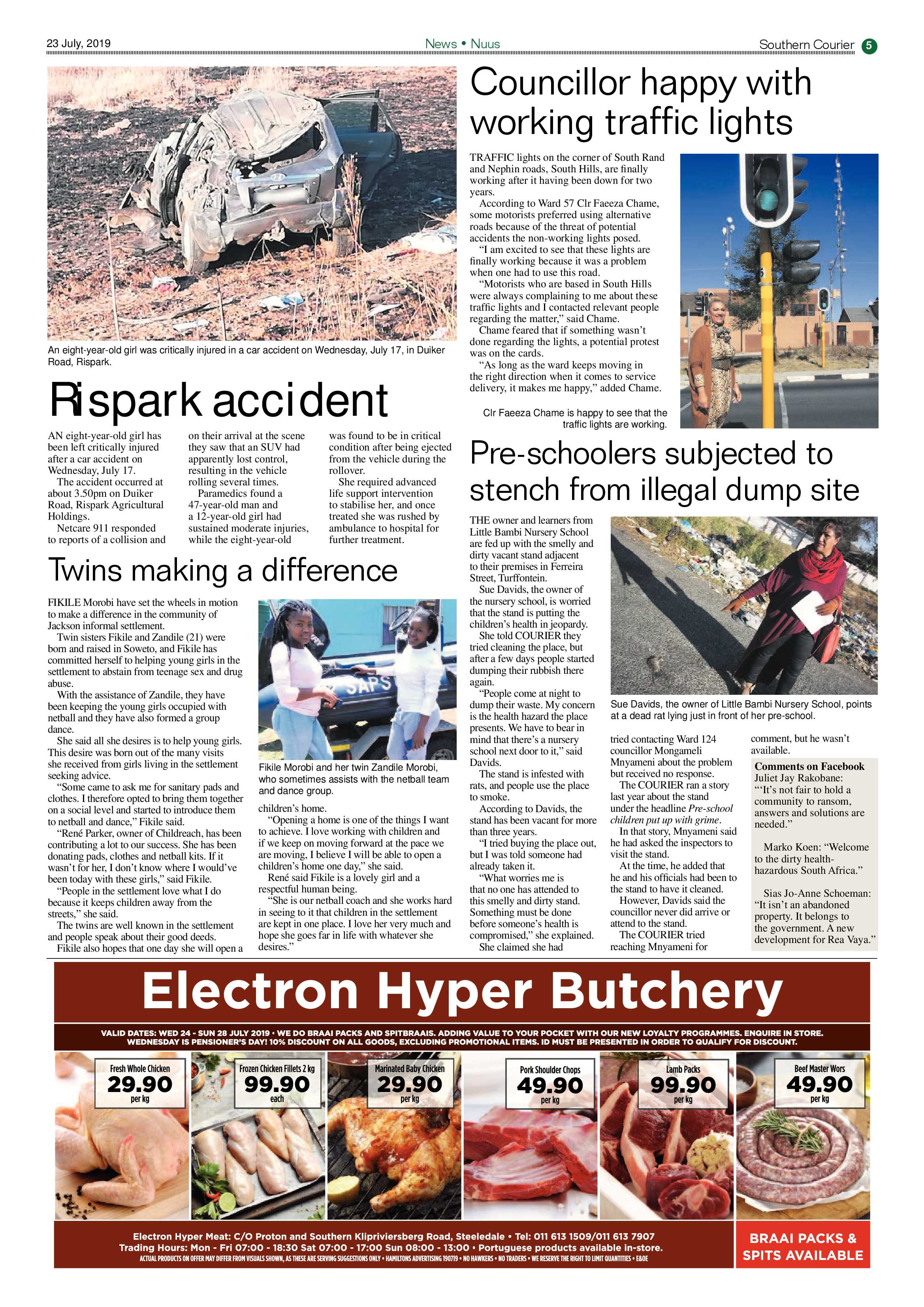 Southern Courier 23 July 2019 page 5