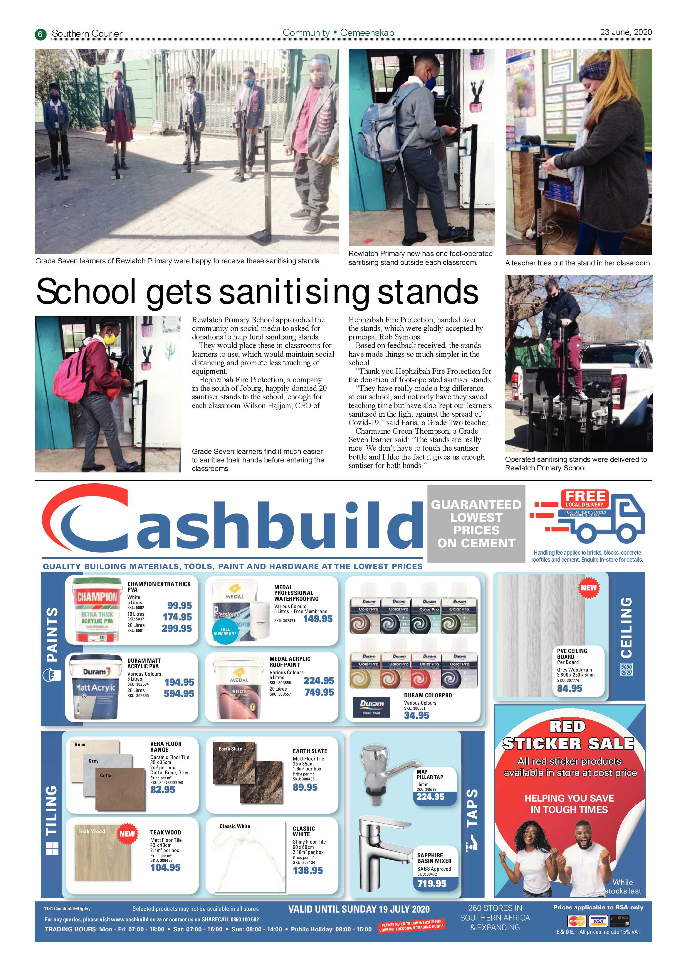 Southern Courier 23 June 2020 page 6