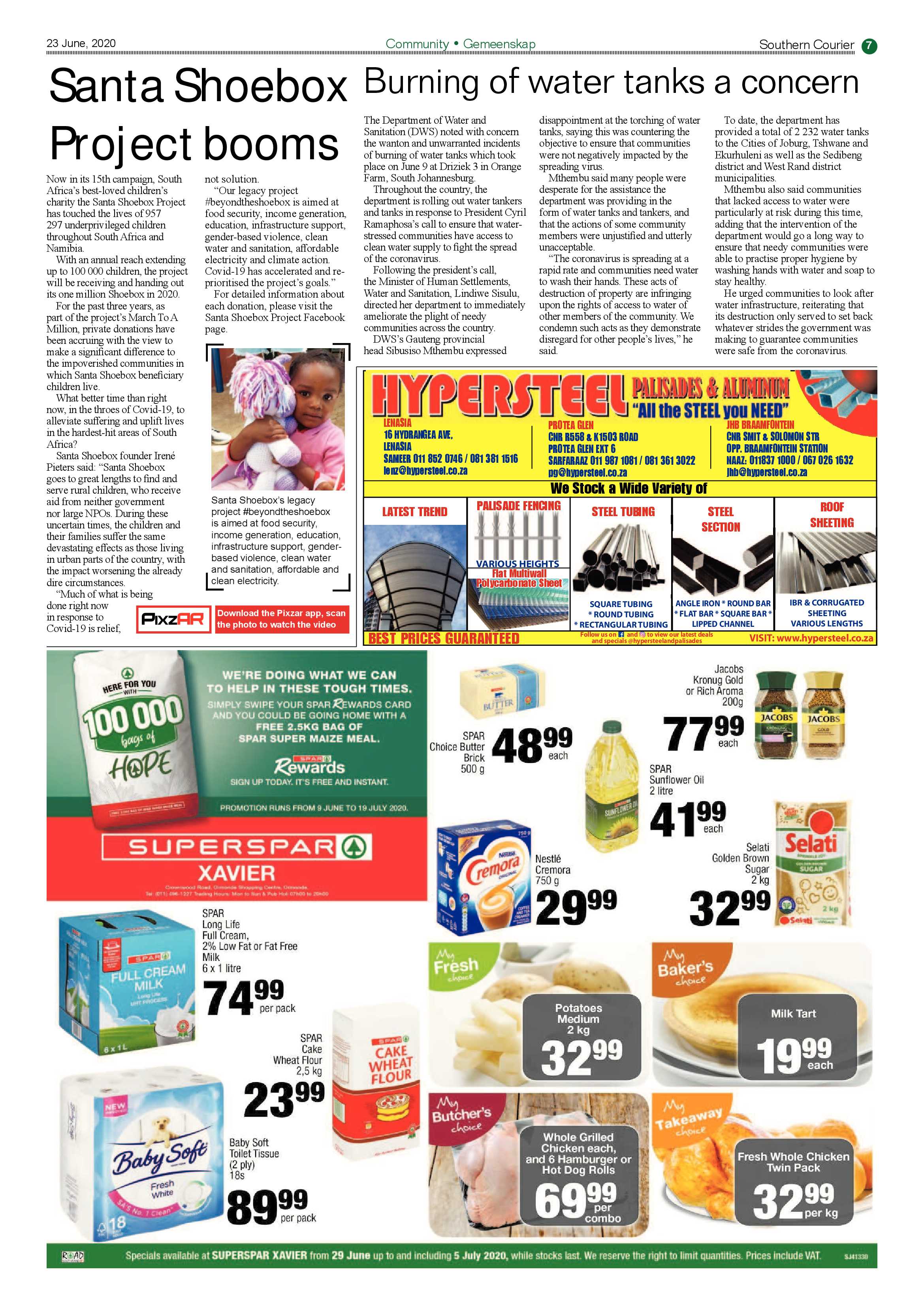 Southern Courier 23 June 2020 page 7