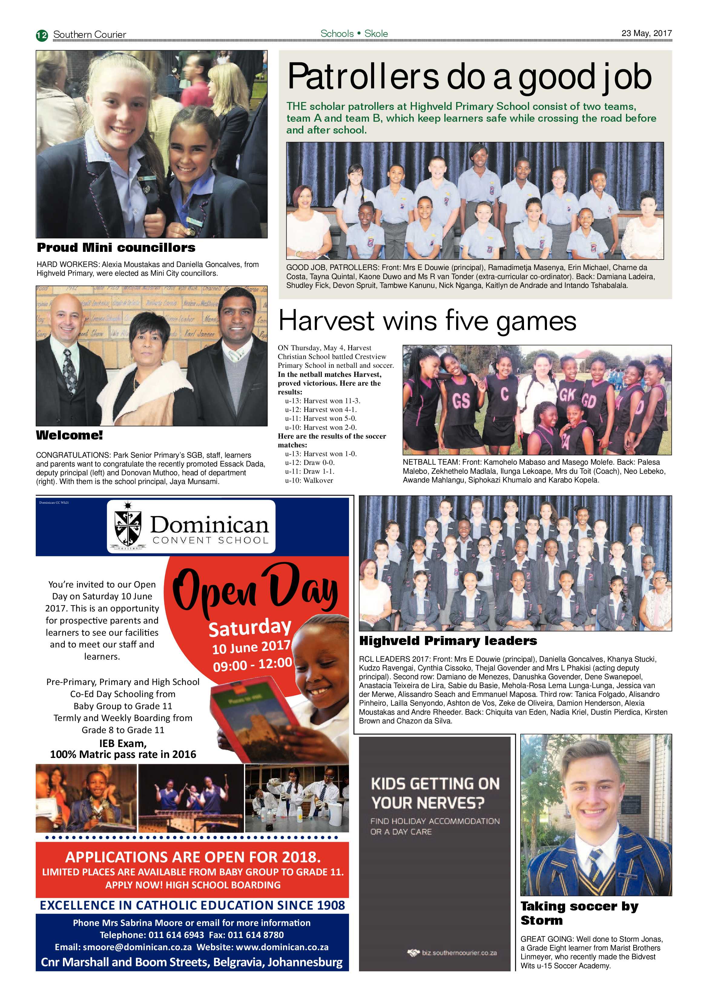 Southern Courier 23 May 2017 page 12