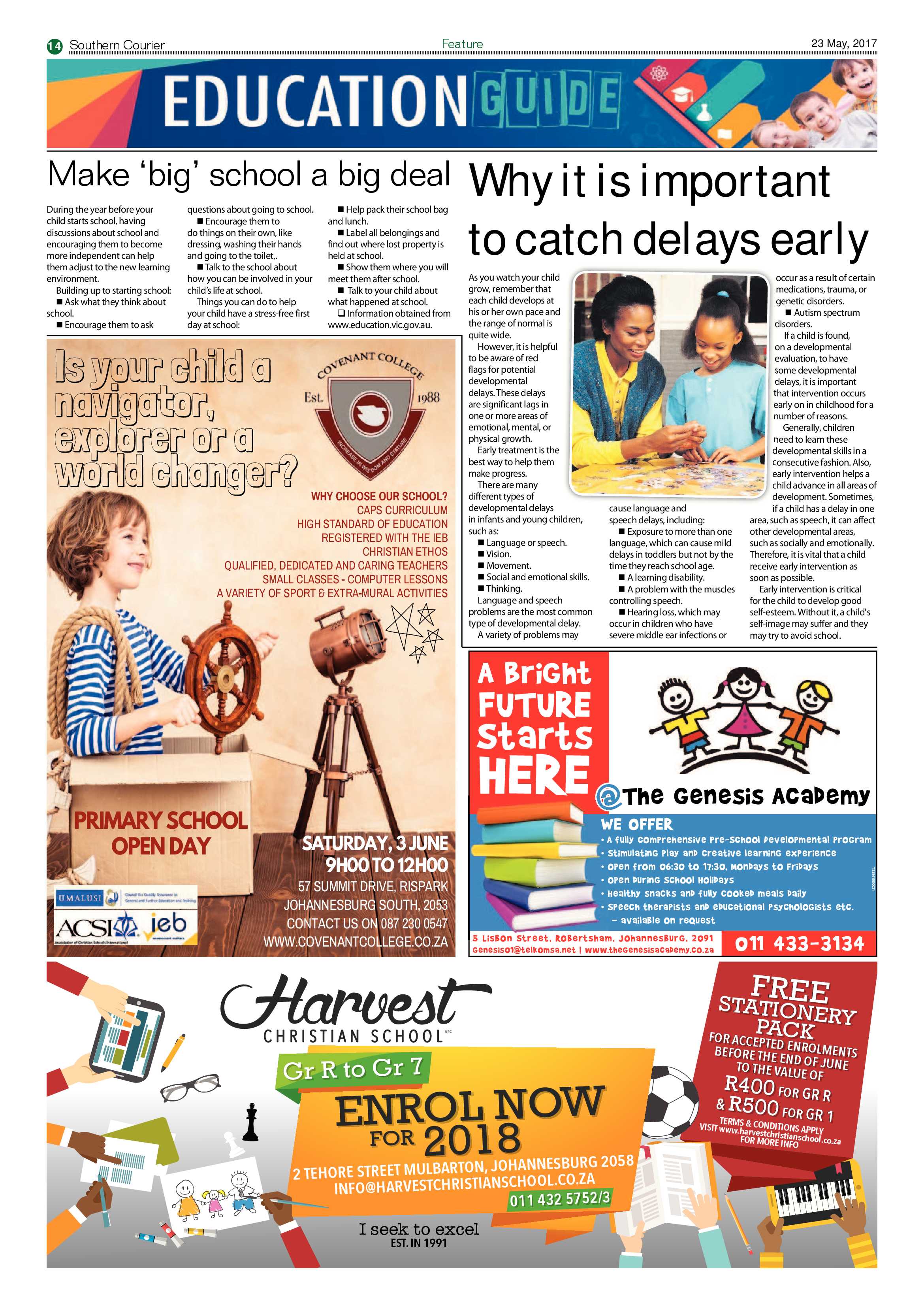 Southern Courier 23 May 2017 page 14