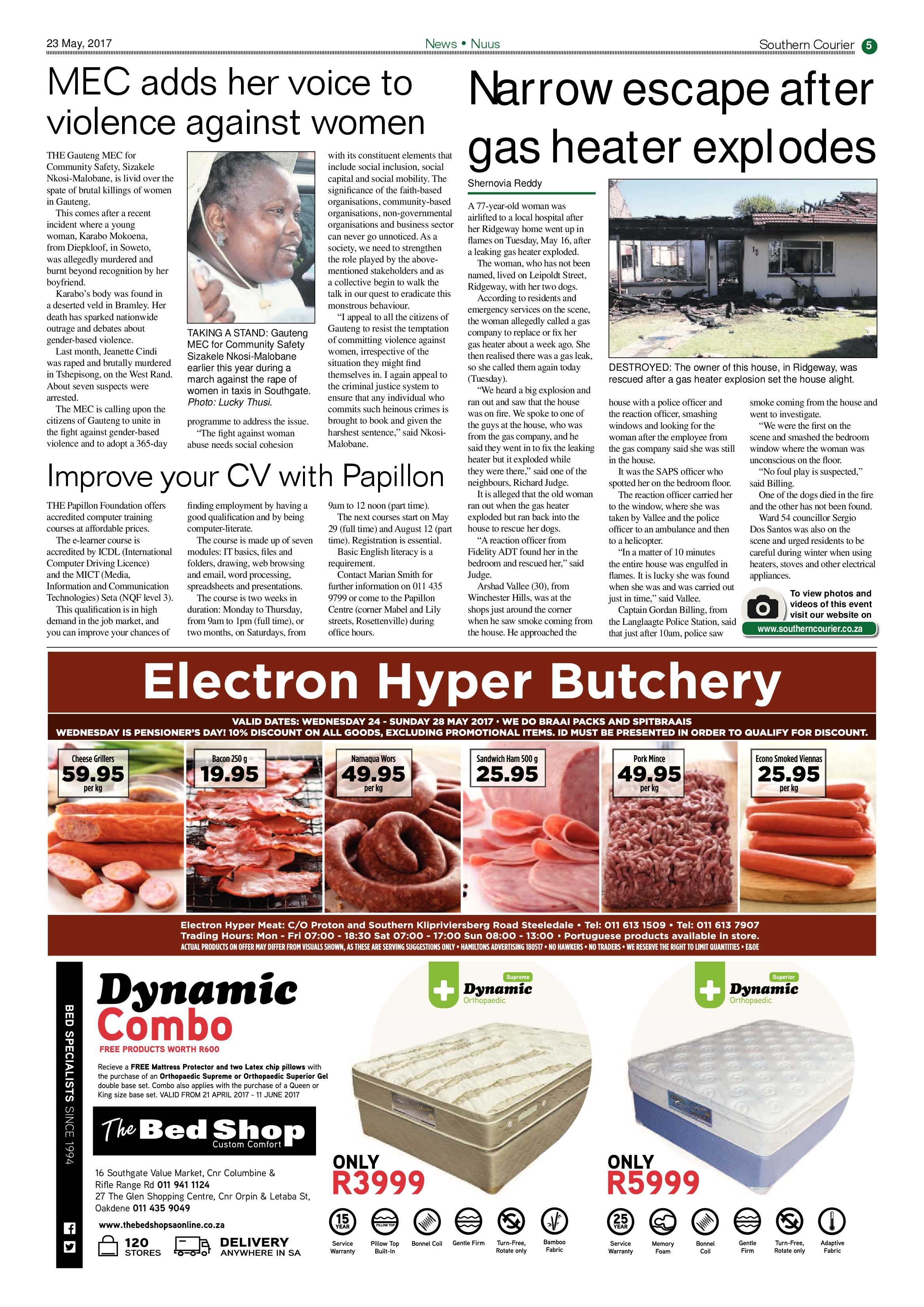 Southern Courier 23 May 2017 page 5