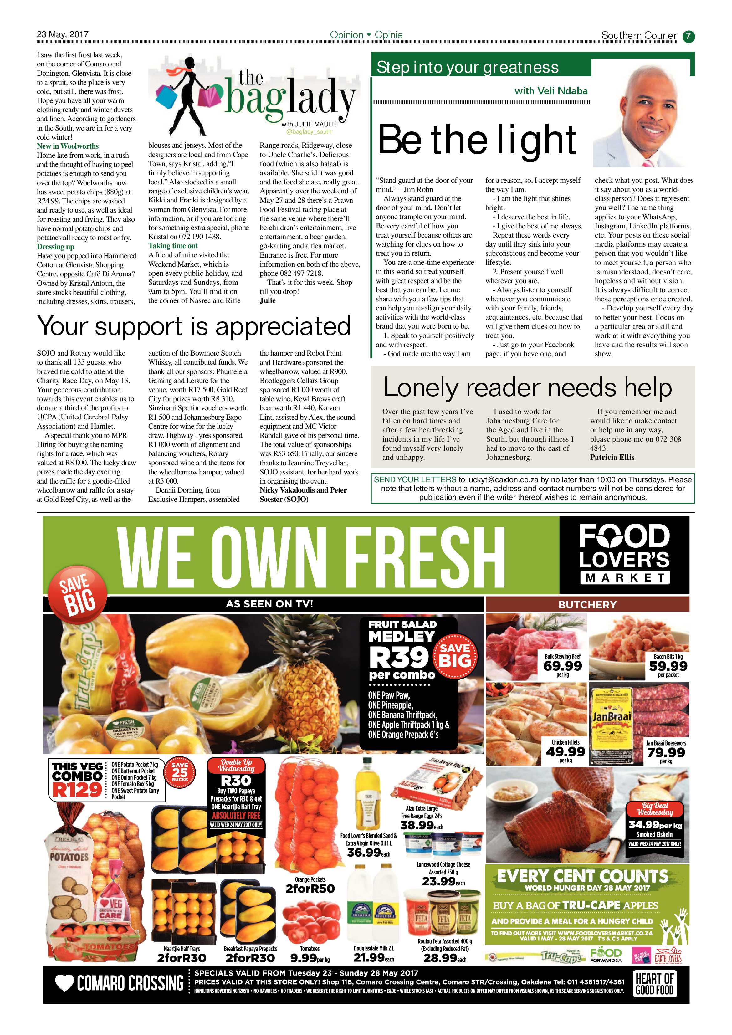 Southern Courier 23 May 2017 page 7
