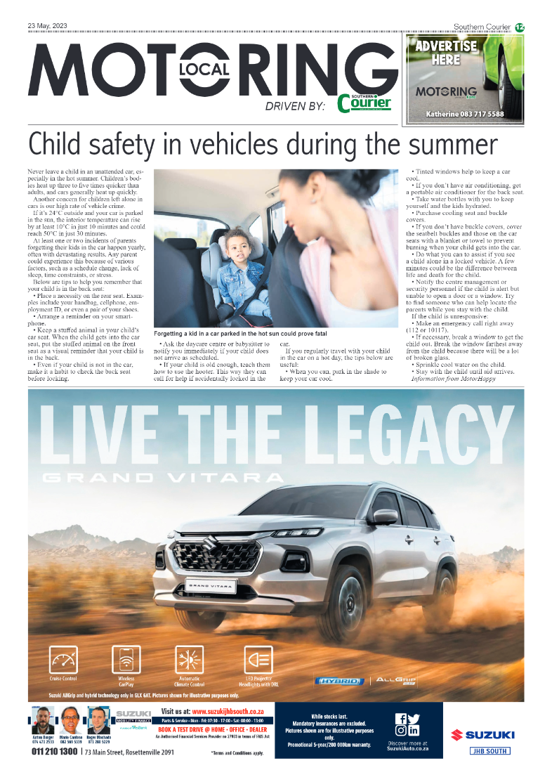 Southern Courier 23 May 2023 page 12