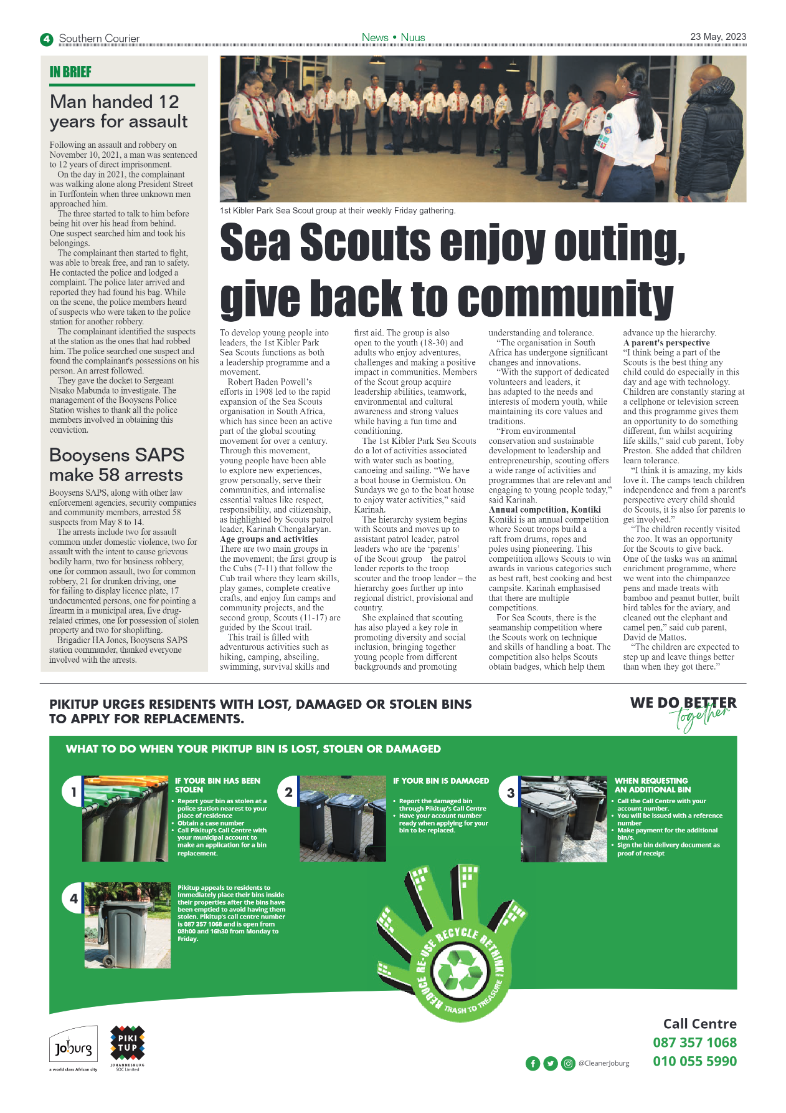 Southern Courier 23 May 2023 page 4