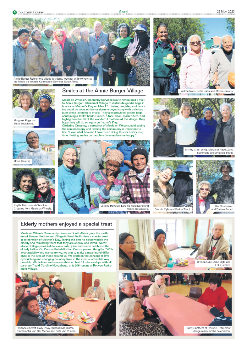 Southern Courier 23 May 2023 page 6