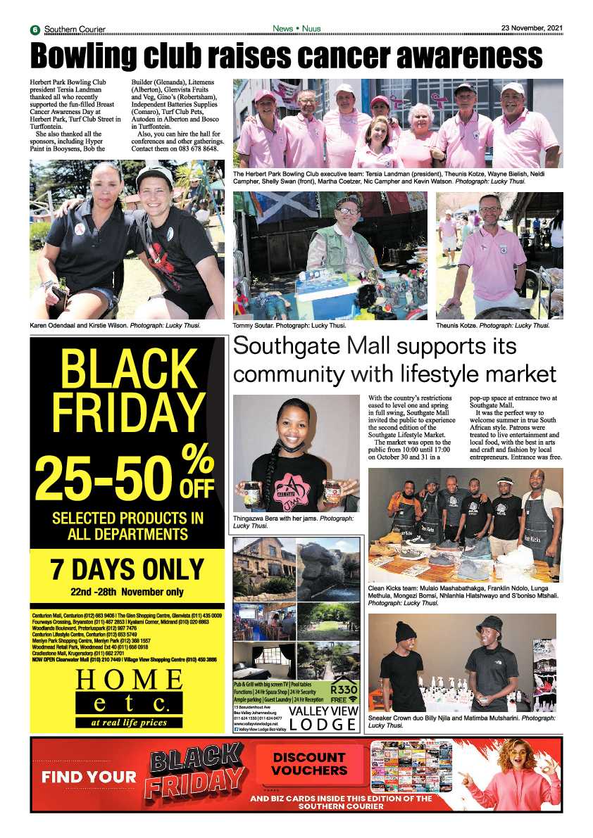 Southern Courier 23 November 2021 page 10