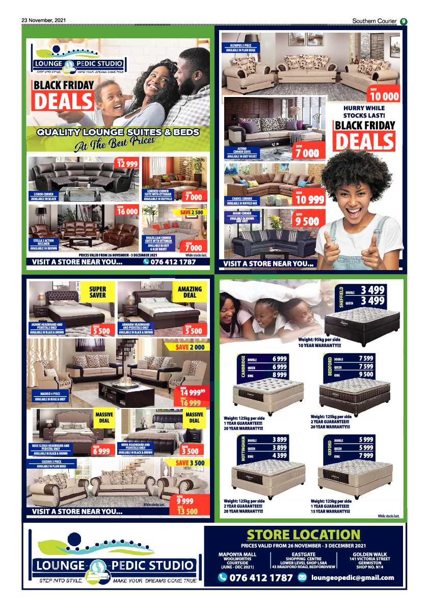 Southern Courier 23 November 2021 page 13