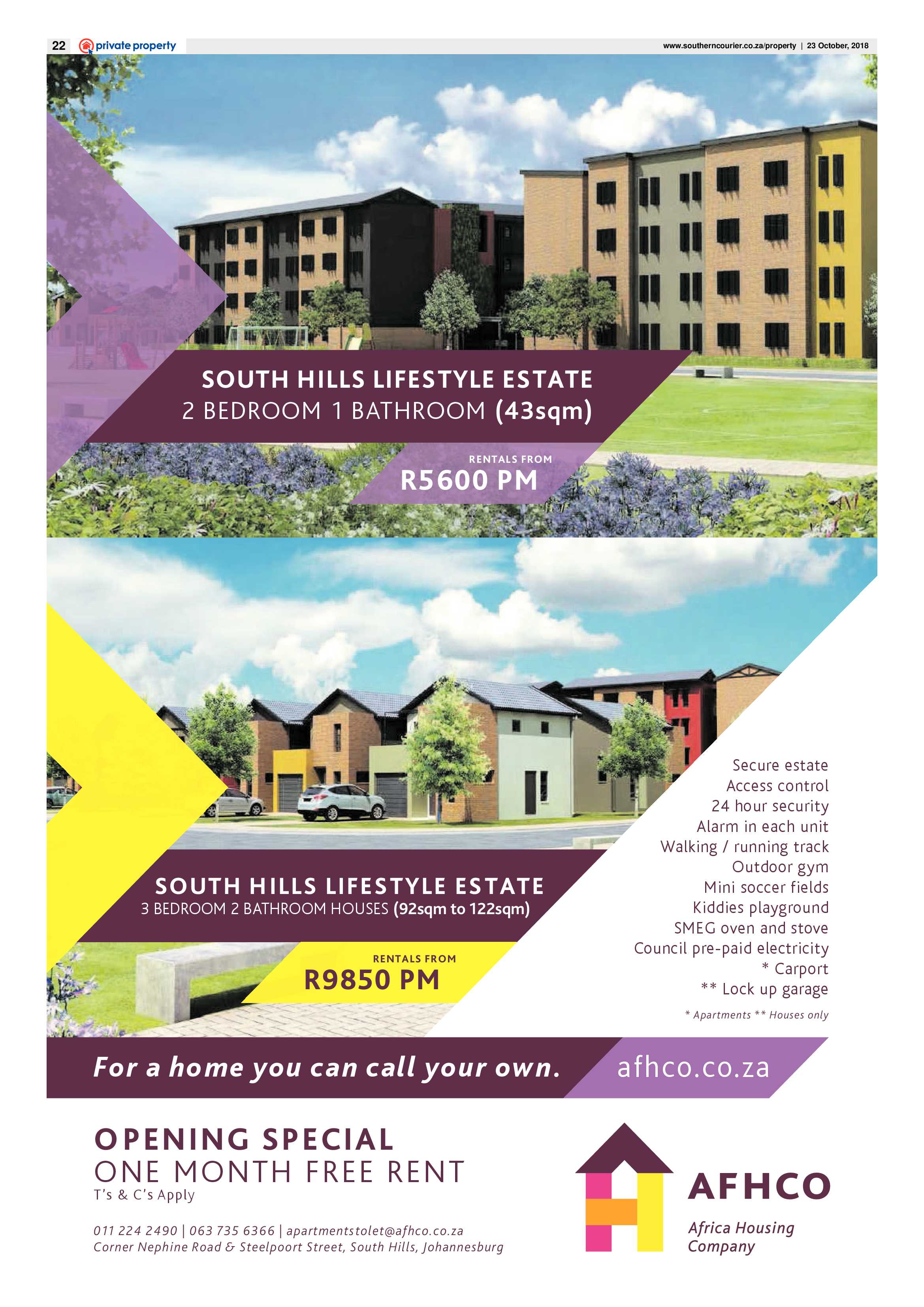 Southern Courier 23 October 2018 page 22