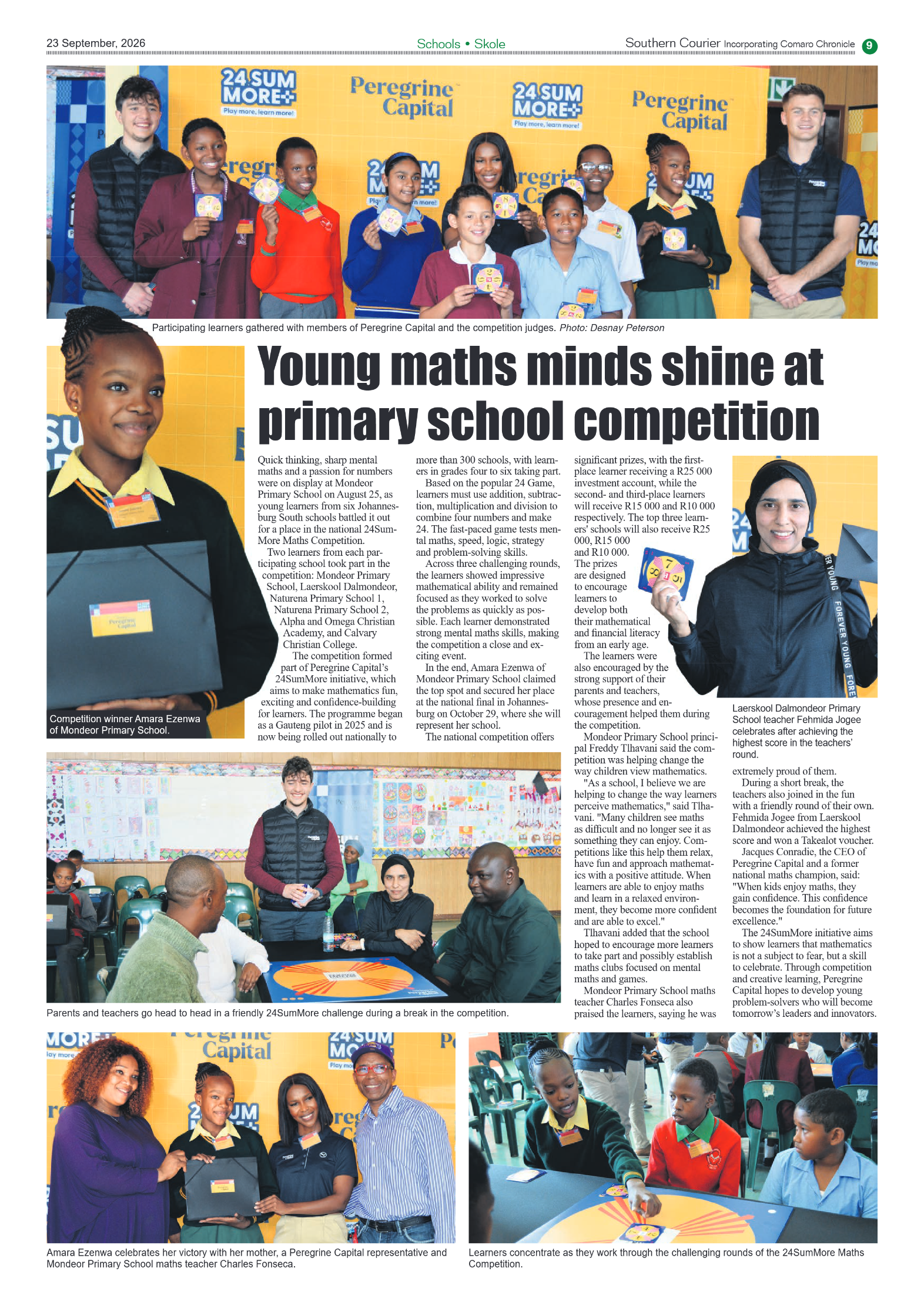 Southern Courier 23 September 2026 page 9