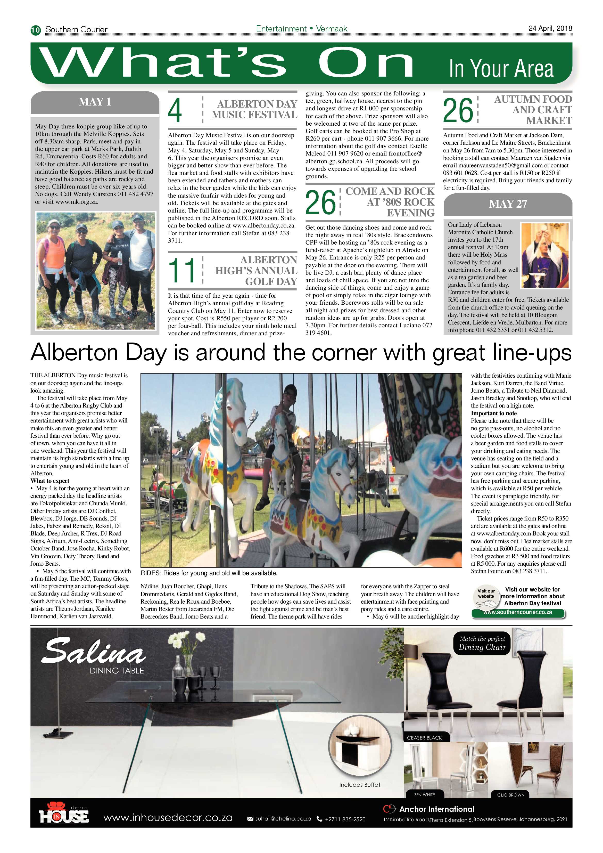 Southern Courier 24 April 2018 page 10