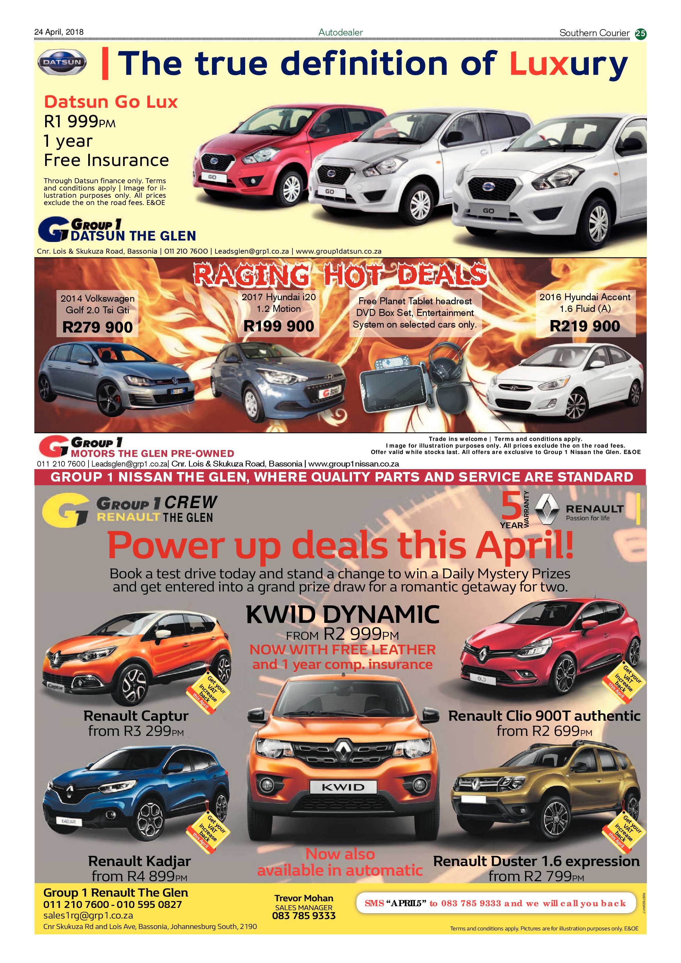 Southern Courier 24 April 2018 page 25