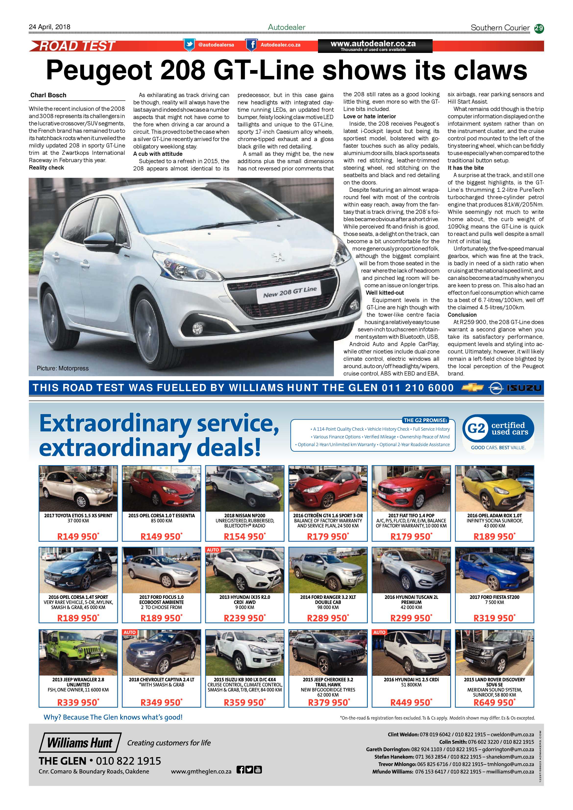 Southern Courier 24 April 2018 page 29