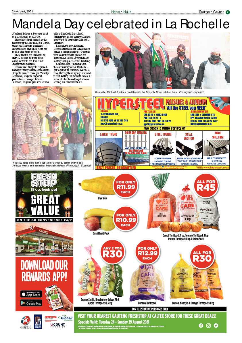 Southern Courier 24 August 2021 page 10