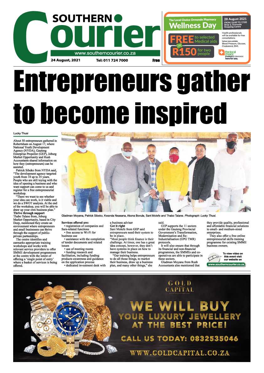 Southern Courier 24 August 2021 page 23