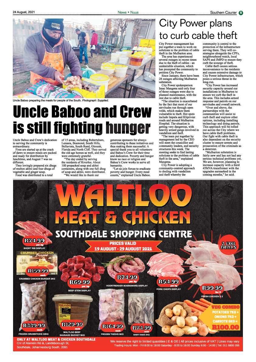Southern Courier 24 August 2021 page 27