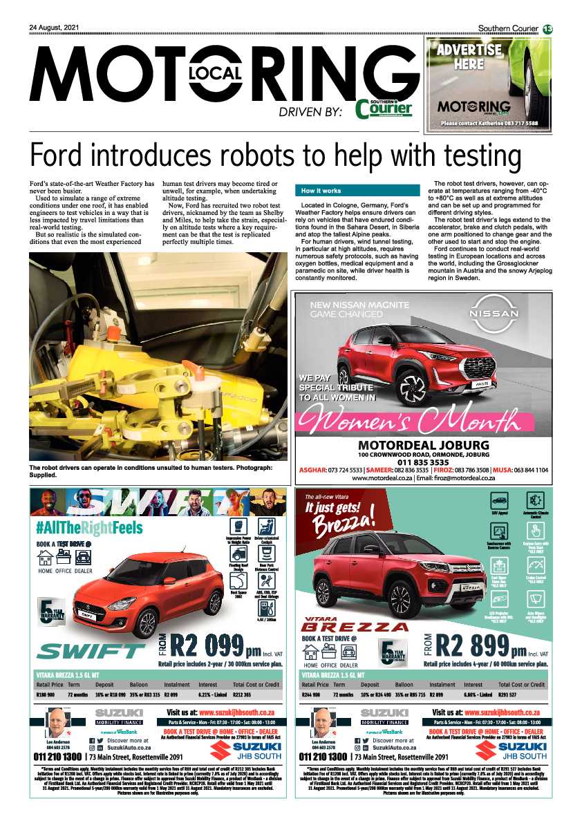 Southern Courier 24 August 2021 page 35