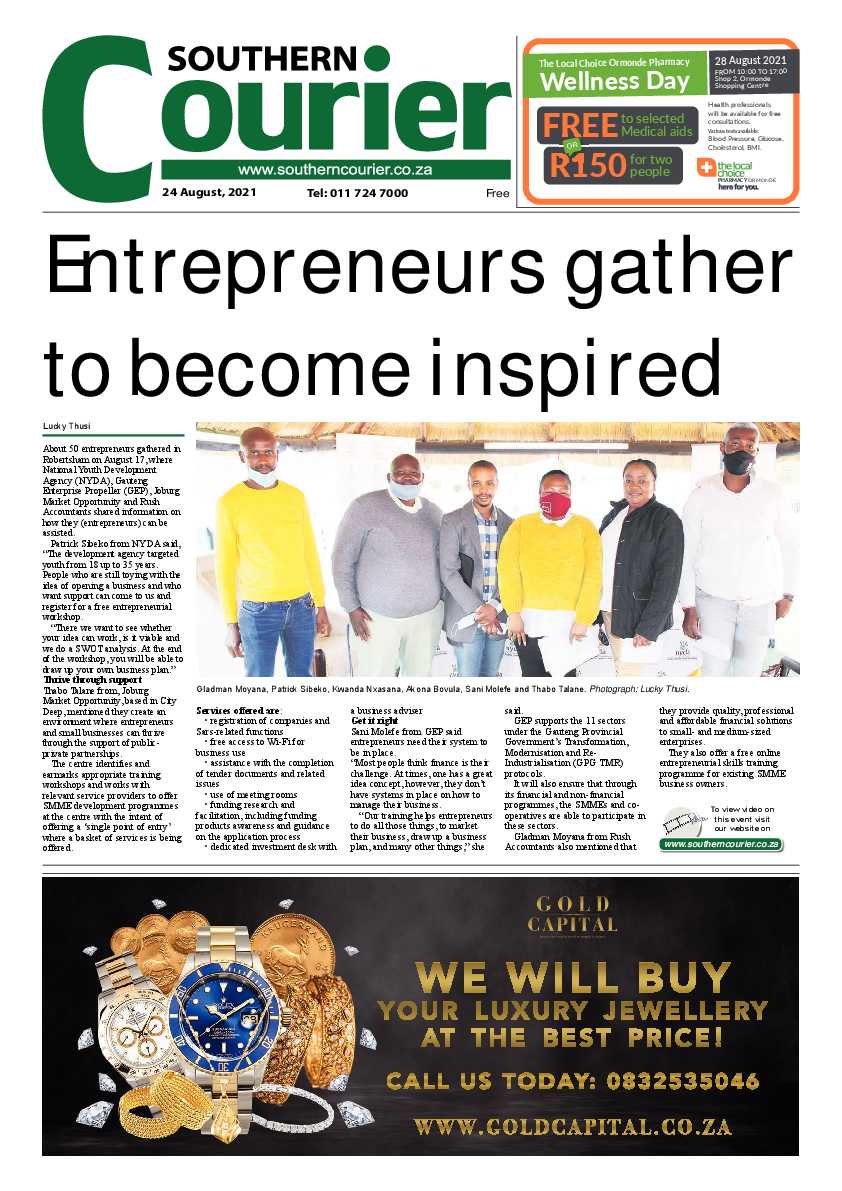 Southern Courier 24 August 2021 page 4