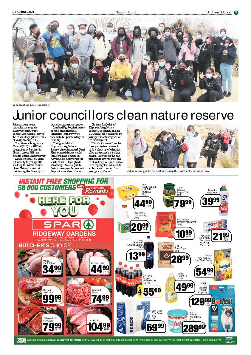 Southern Courier 24 August 2021 page 6