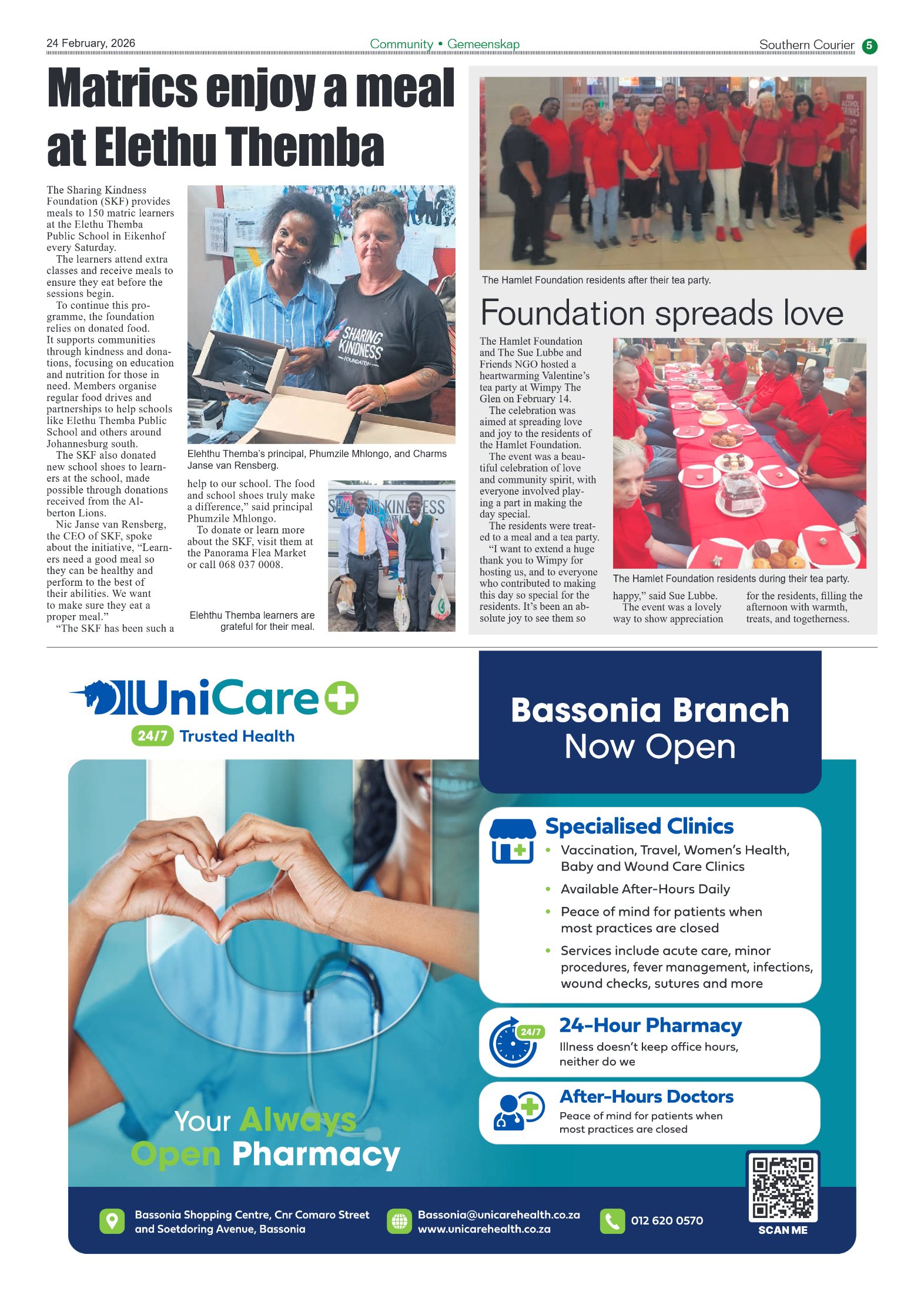 Southern Courier 24 February 2026 page 5