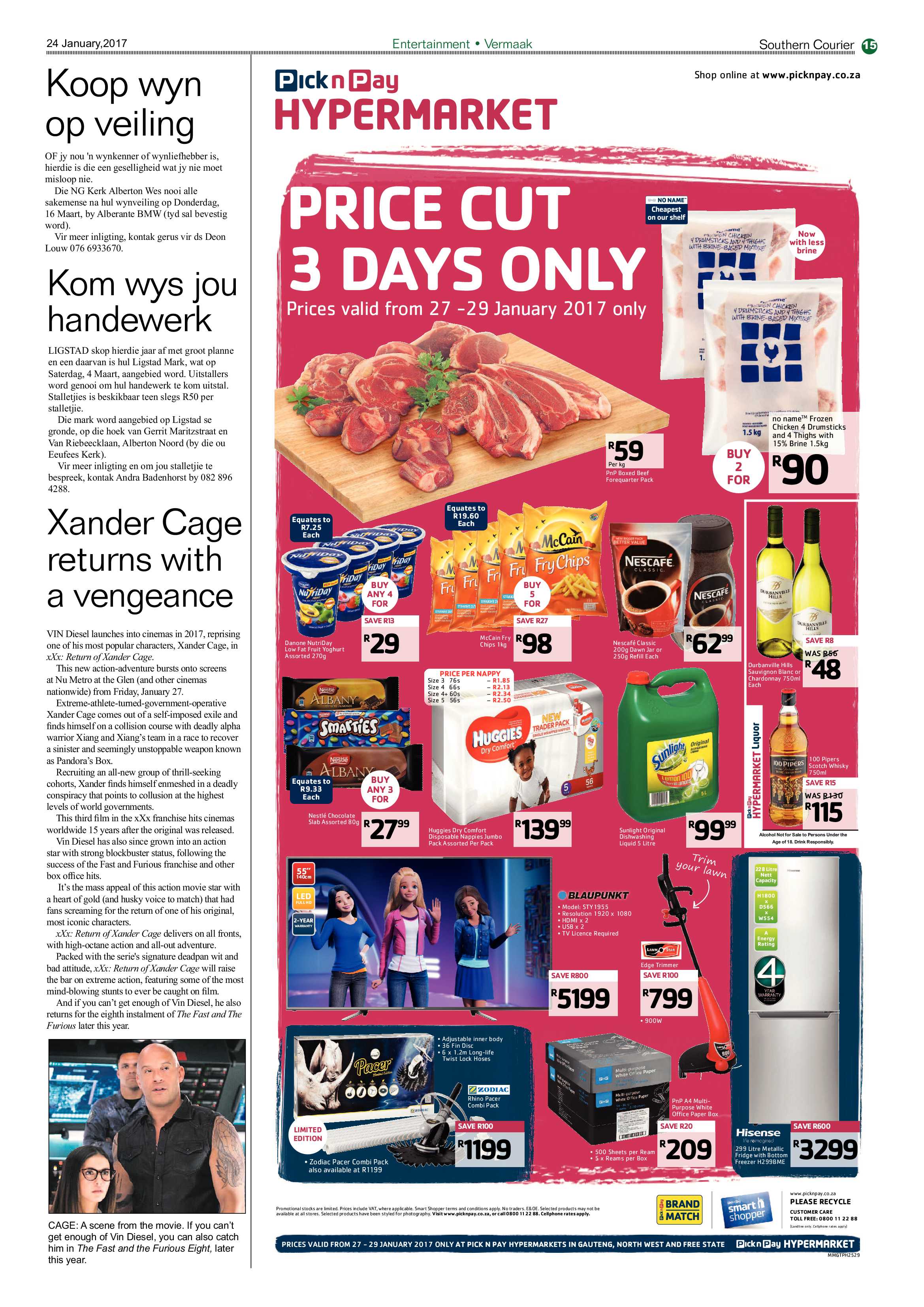 Southern Courier 24 January 2017 page 15